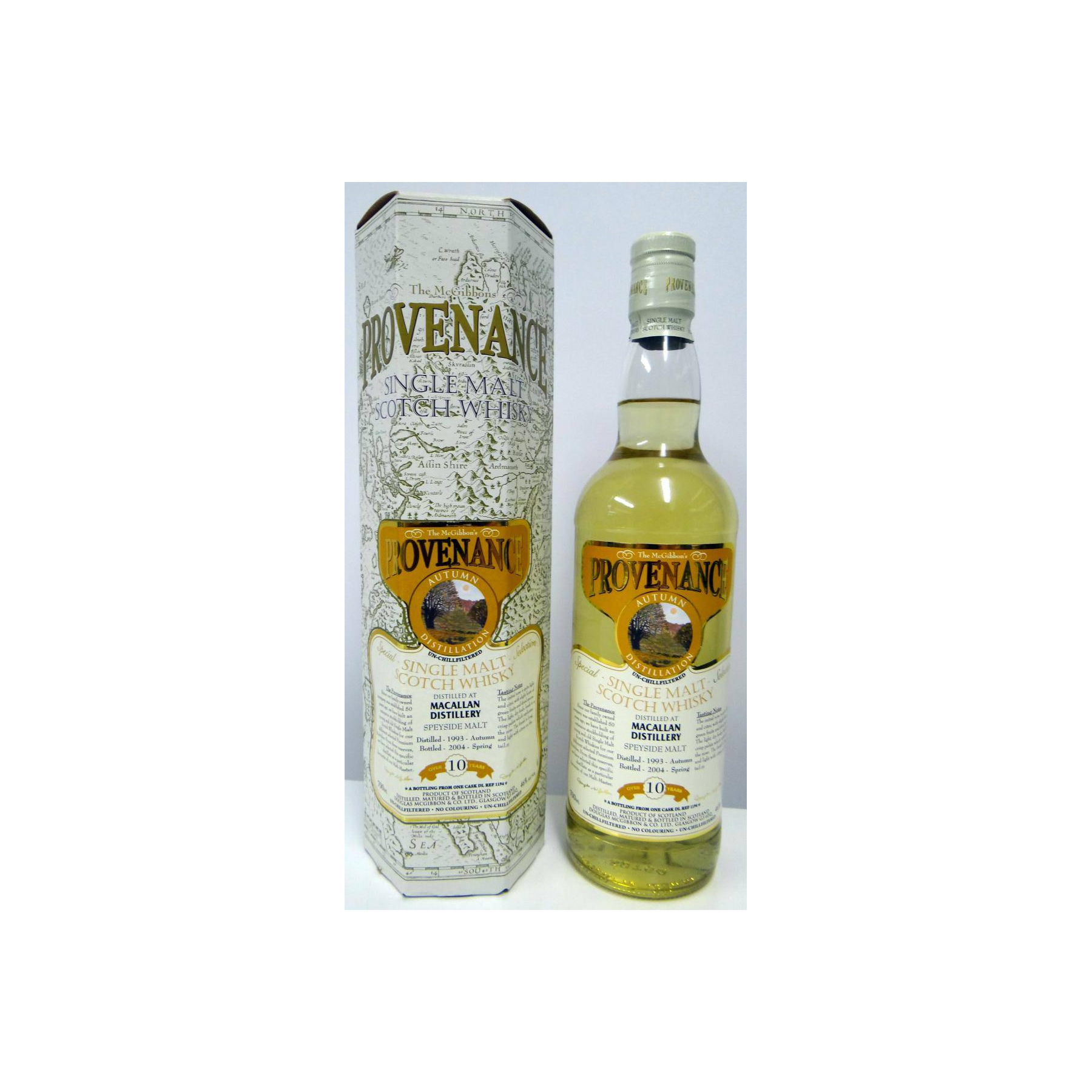 The Macallan McGibbon's Provenance 1993 10 Years Single Malt Whisky 2