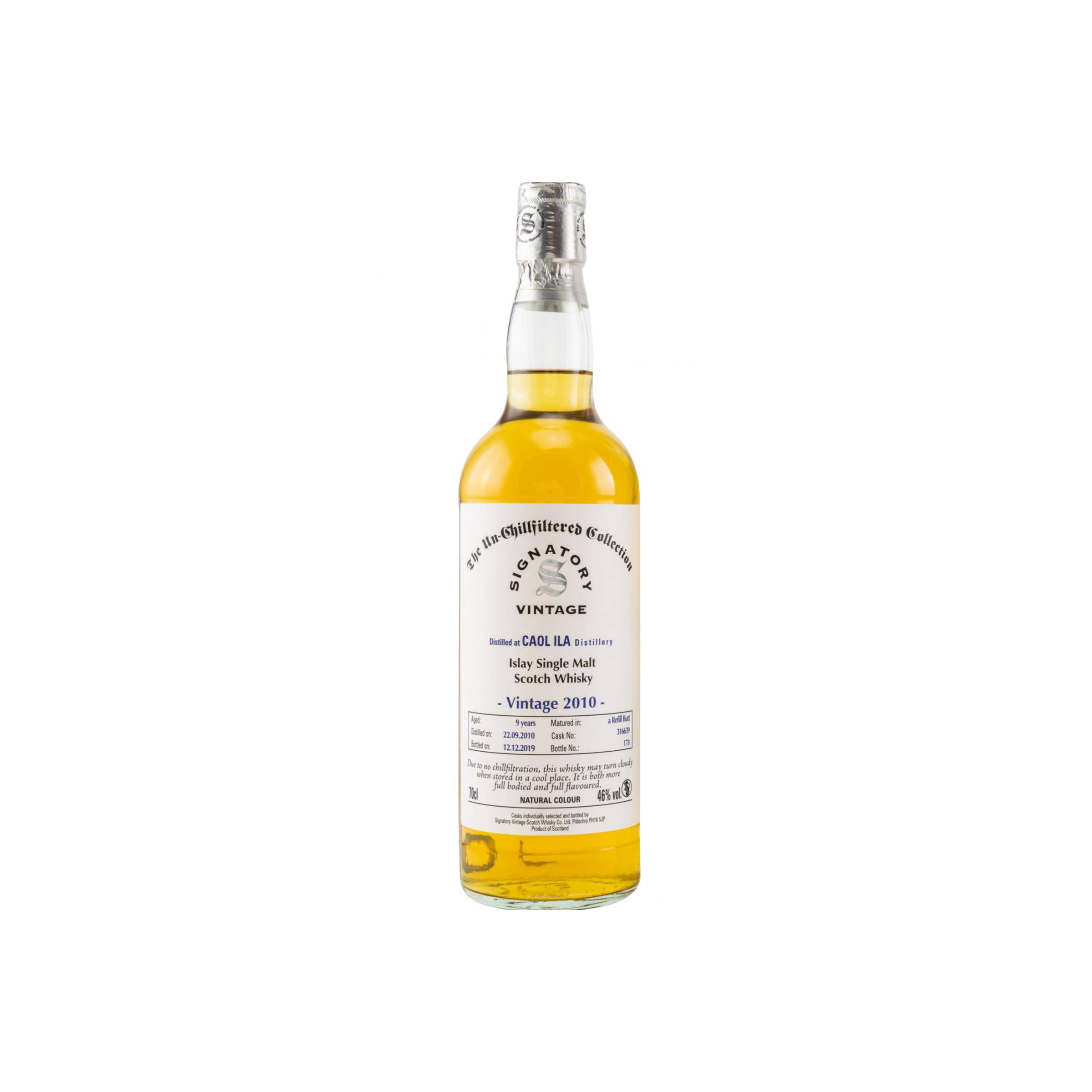 Caol Ila The Un-Chillfiltered Collection 2010 9 Years Single Malt Whisky