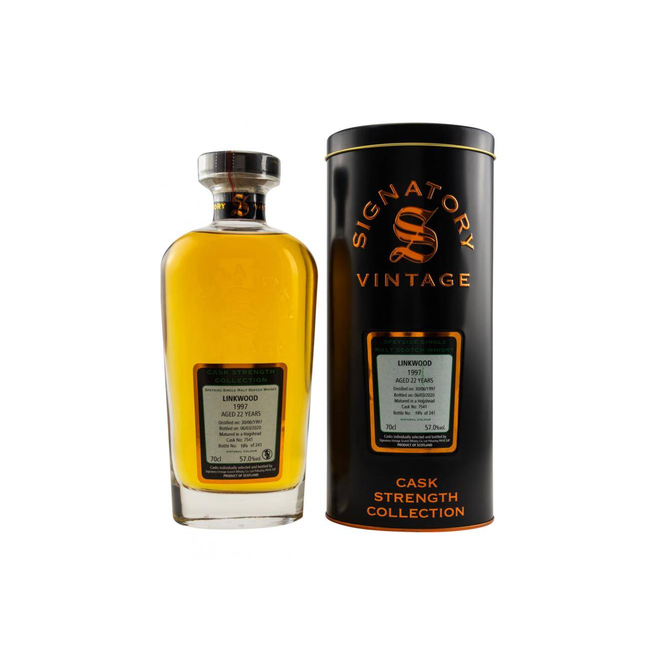 Linkwood Cask Strength Collection 1997 22 Years Single Malt Whisky 3