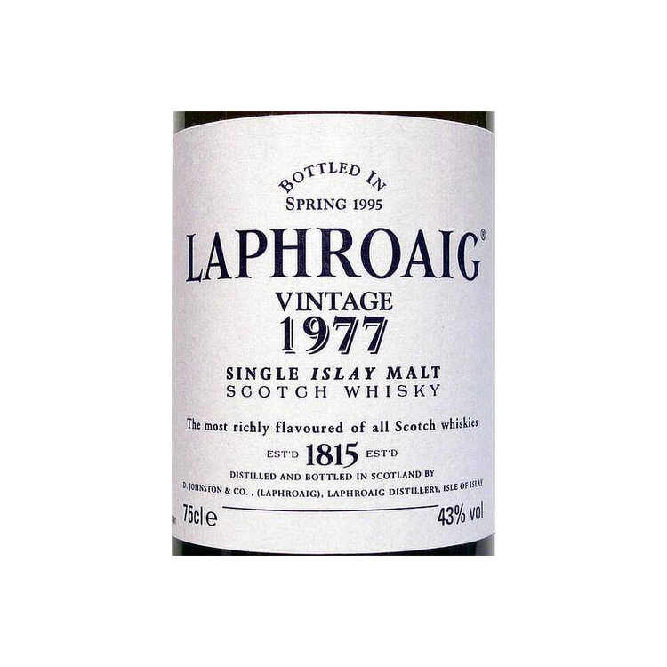 Laphroaig 1977 18 Years Single Malt Whisky 2