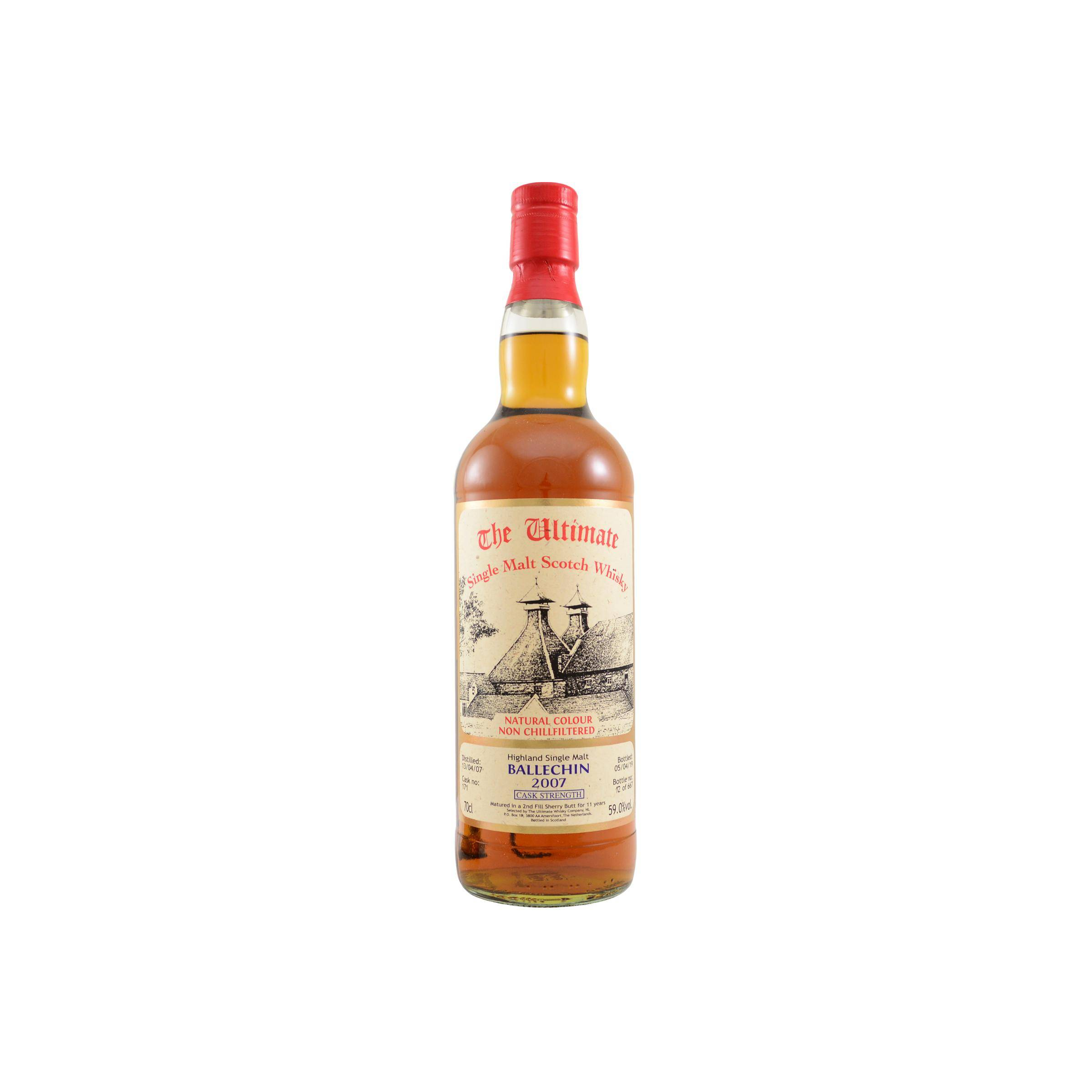 Edradour 2007 11 Years Single Malt Whisky