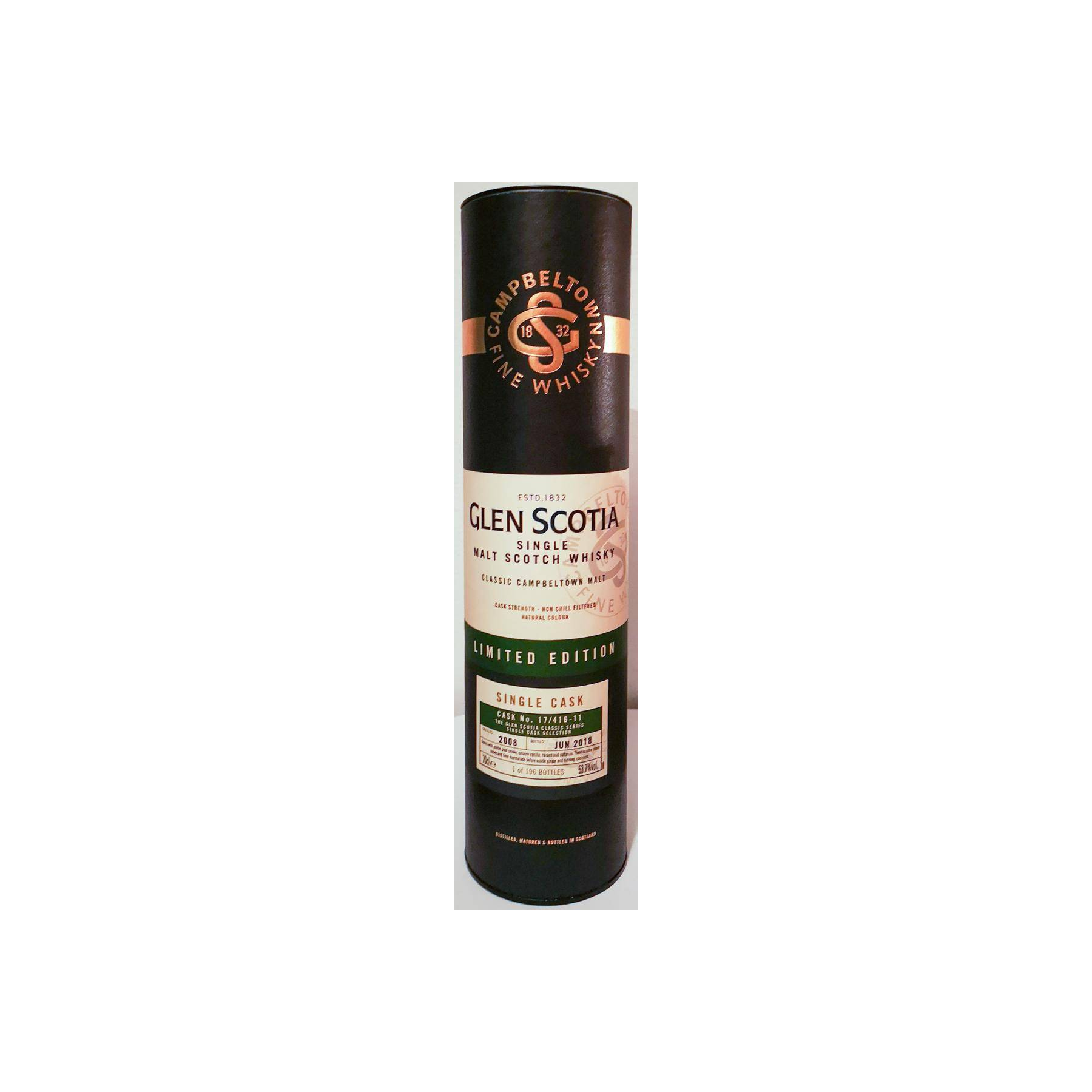 Glen Scotia 2008 10 Years Single Malt Whisky 3