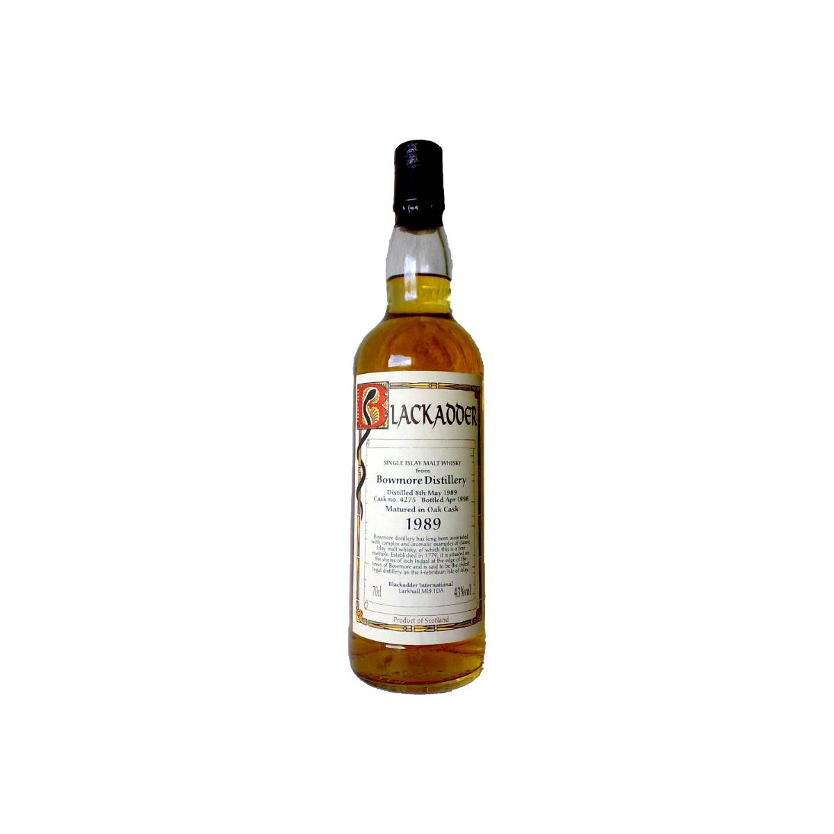Bowmore 1989 8 Years Single Malt Whisky