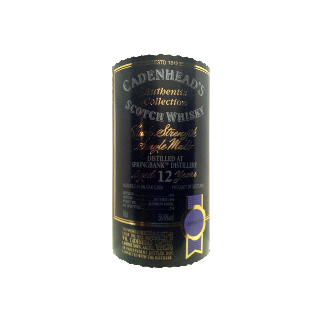 Springbank Authentic Collection 1991 12 Years Single Malt Whisky 3