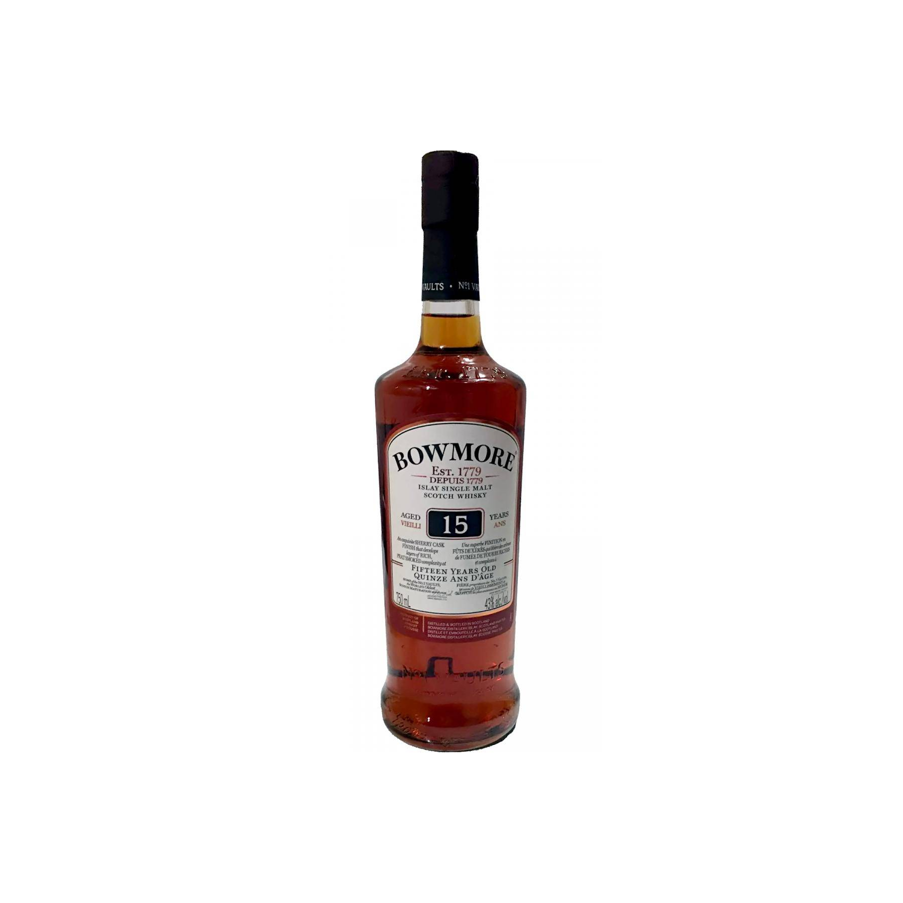 Bowmore 15 Years Single Malt Whisky