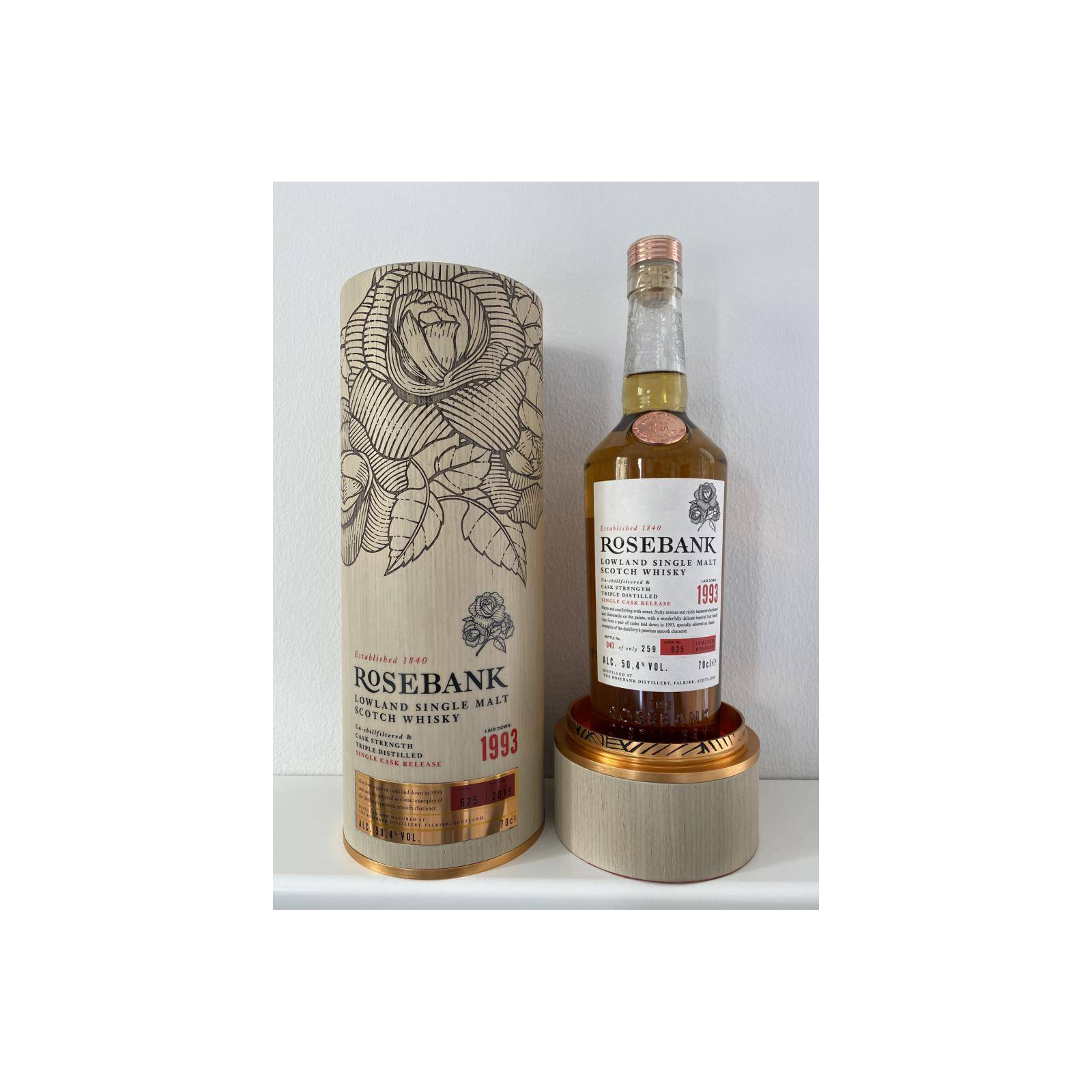 Rosebank 1993 27 Years Single Malt Whisky 2