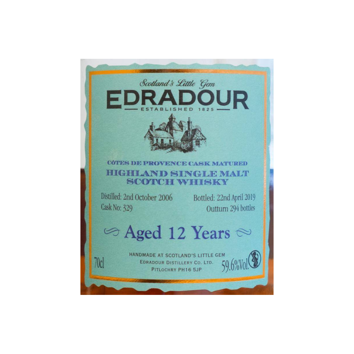 Edradour 2006 12 Years Single Malt Whisky