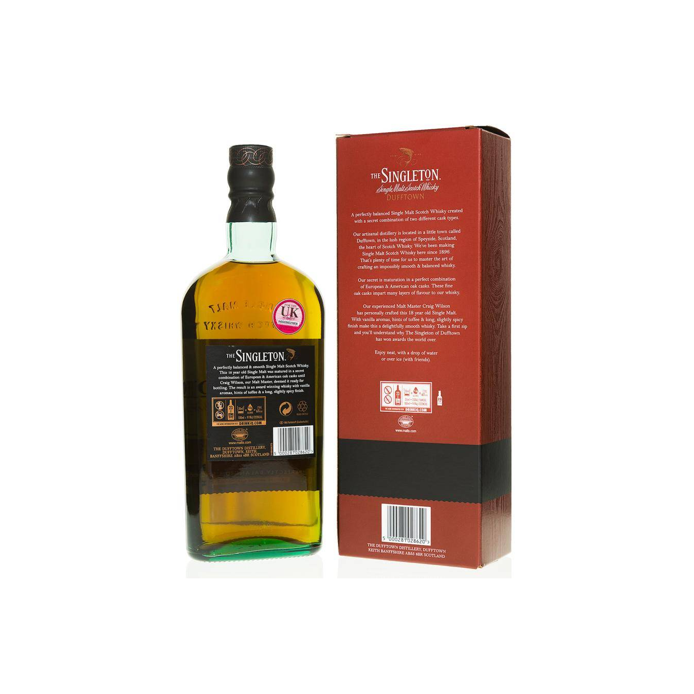Dufftown 18 Years Single Malt Whisky 3