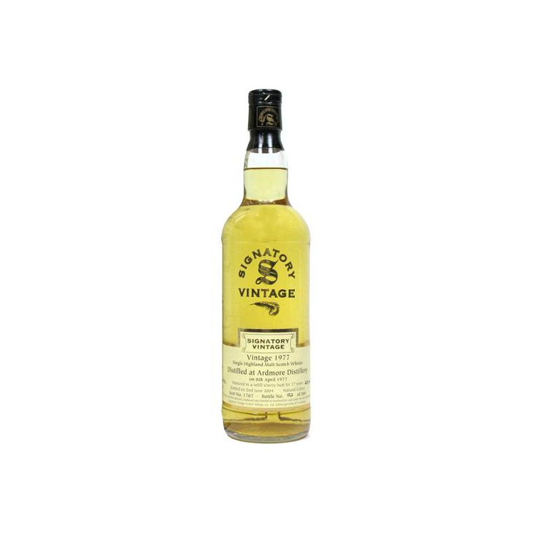 Ardmore Vintage Collection 1977 27 Years Single Malt Whisky