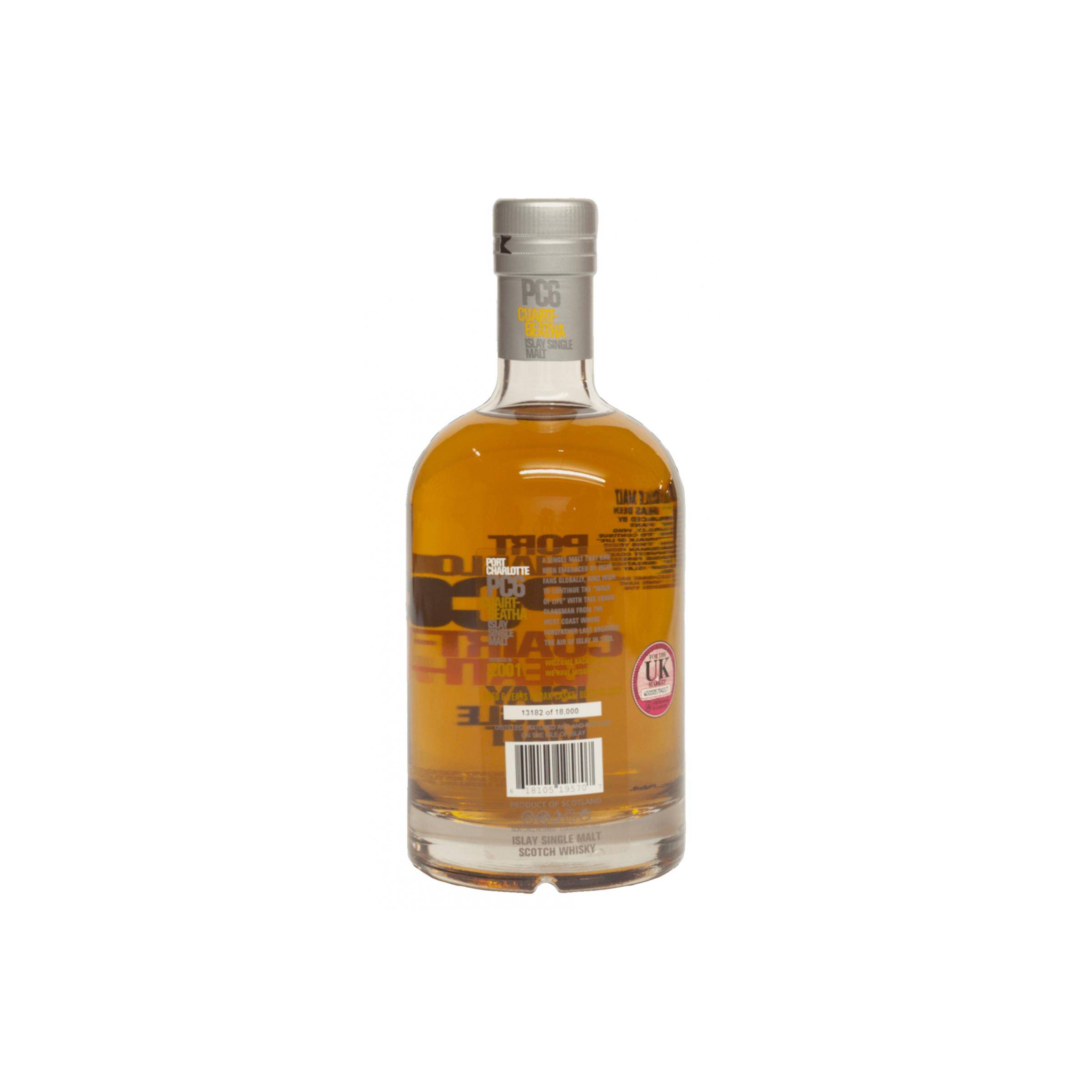 Port Charlotte 2001 6 Years Single Malt Whisky 2