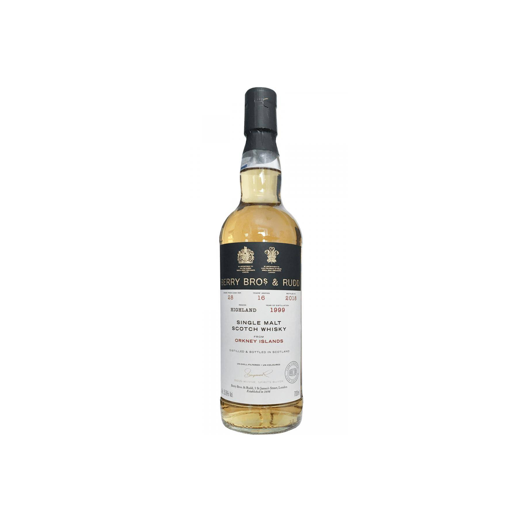 Berry Bros. & Rudd 1999 16 Years Single Malt Whisky