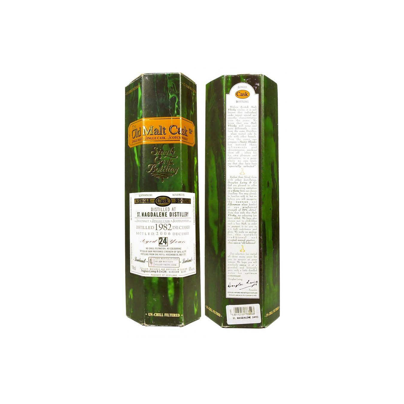 St. Magdalene Old Malt Cask 1982 24 Years Single Malt Whisky 2