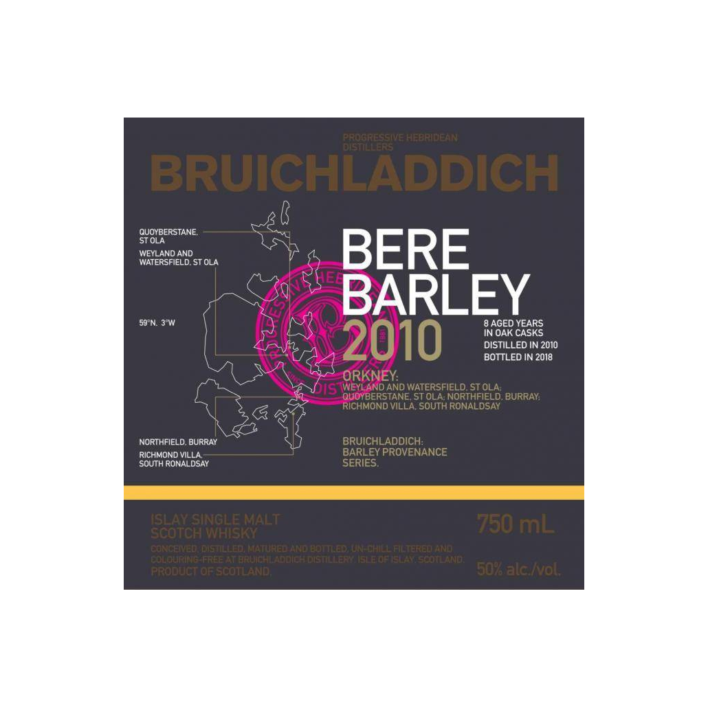 Bruichladdich 2010 8 Years Single Malt Whisky 2