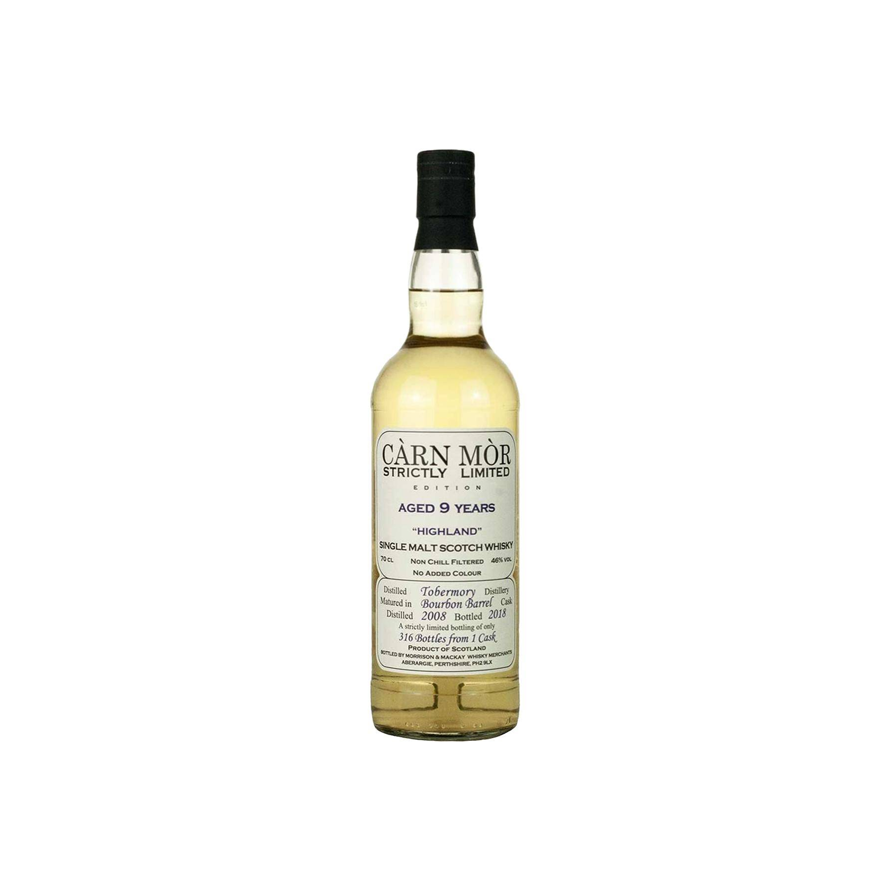 Tobermory 2008 9 Years Single Malt Whisky