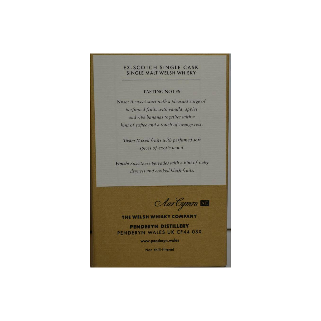 Penderyn Single Cask 2007 11 Years Single Malt Whisky 3