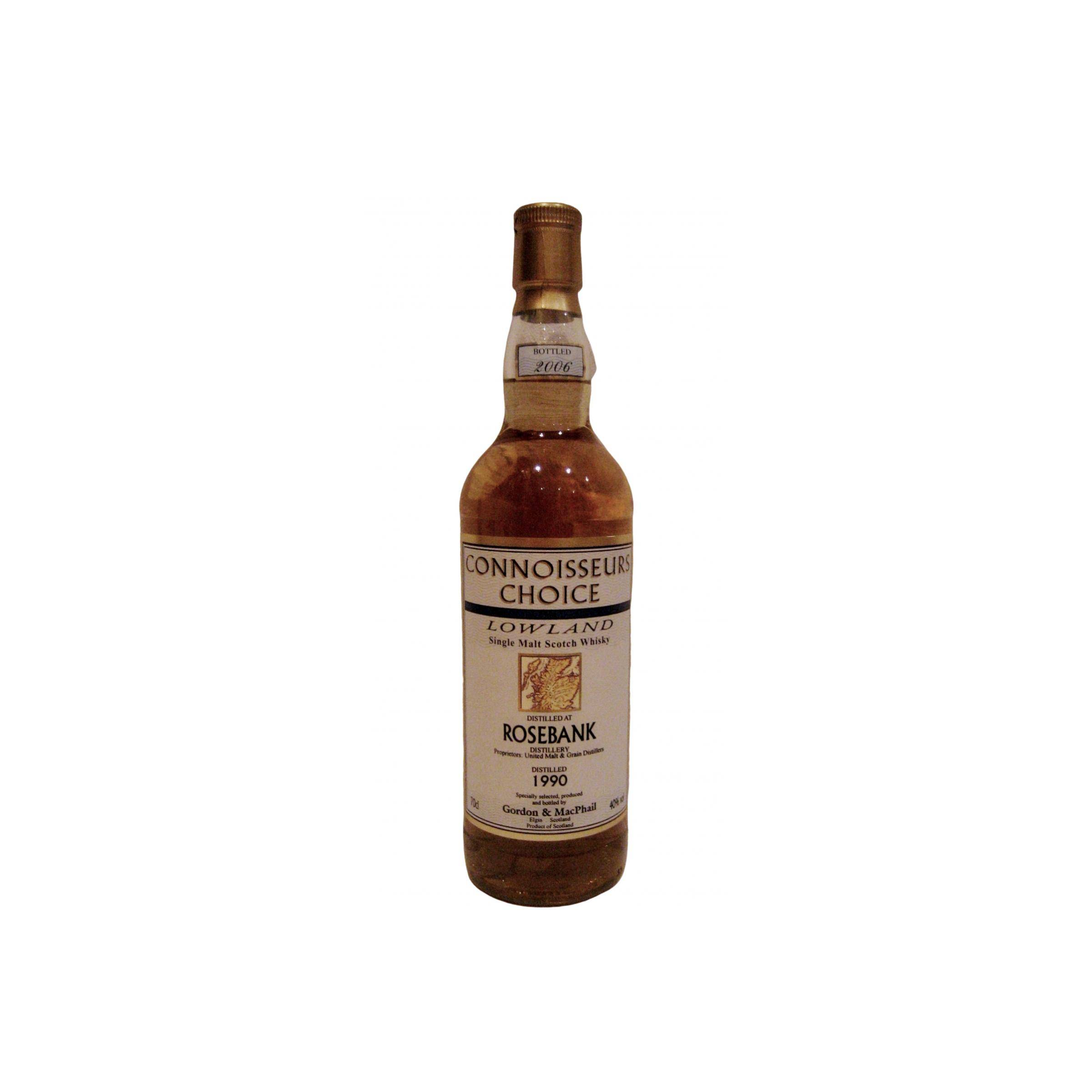 Rosebank Connoisseurs Choice 1990 15 Years Single Malt Whisky
