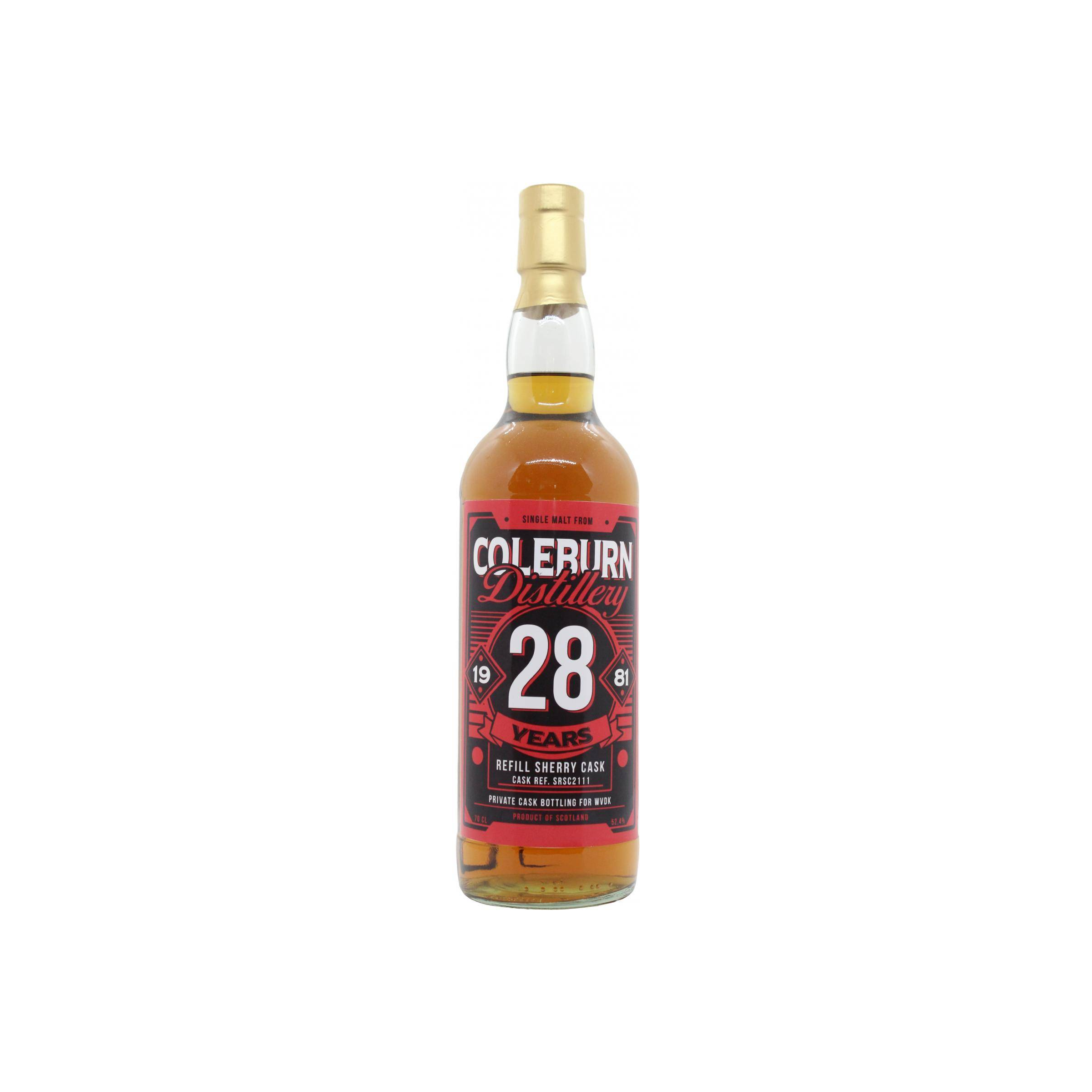 Coleburn 1981 28 Years Single Malt Whisky