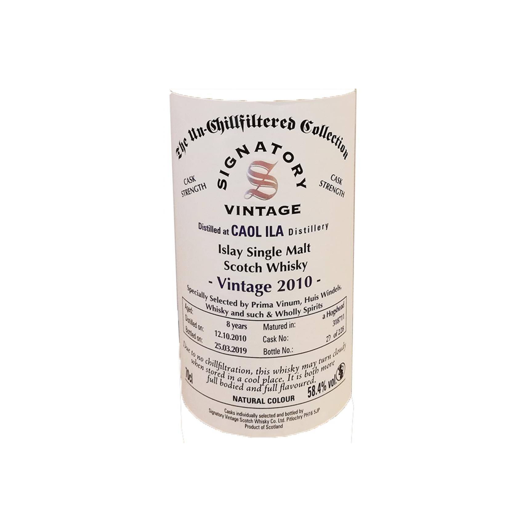 Caol Ila 2010 8 Years Single Malt Whisky 2