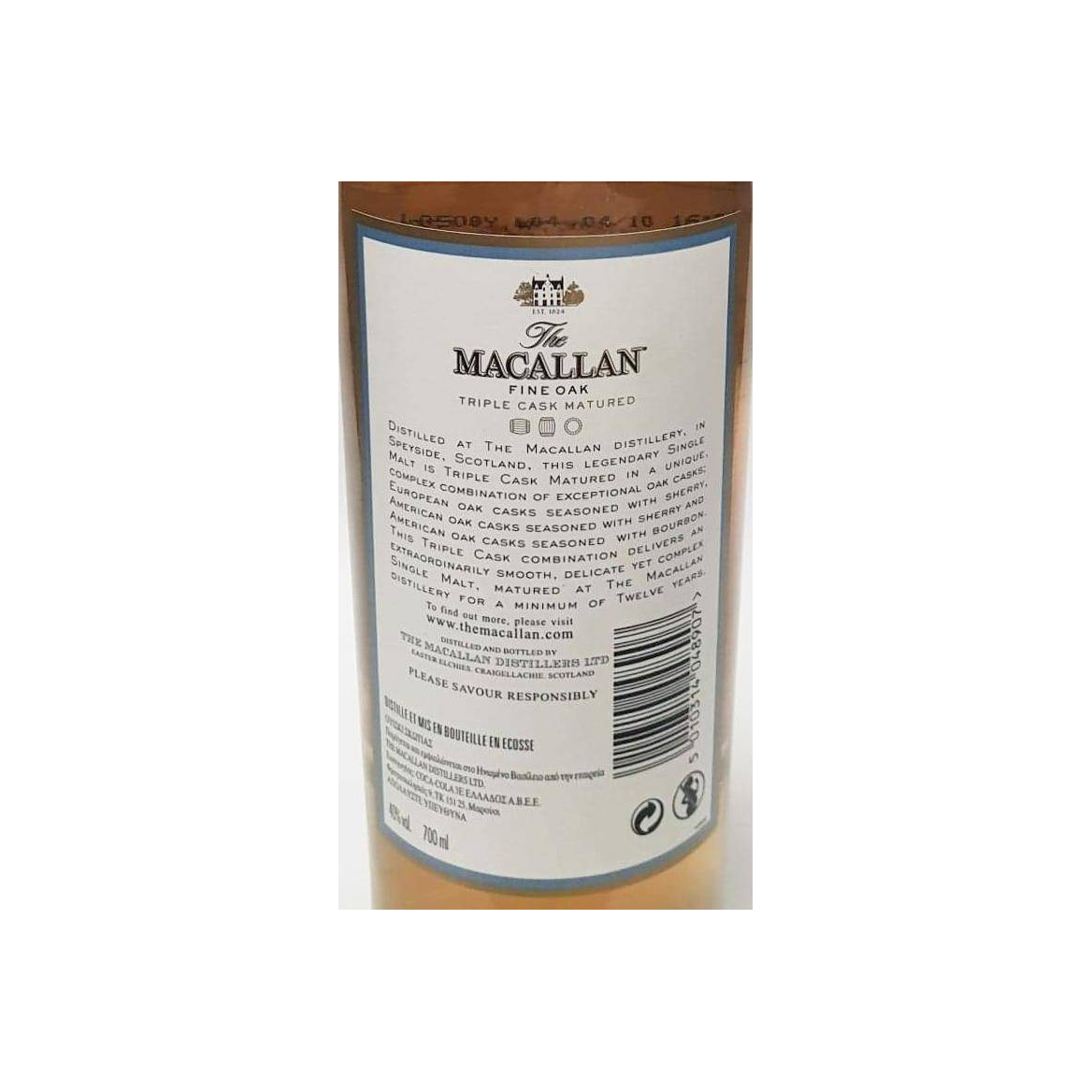 The Macallan 12 Years Single Malt Whisky 2