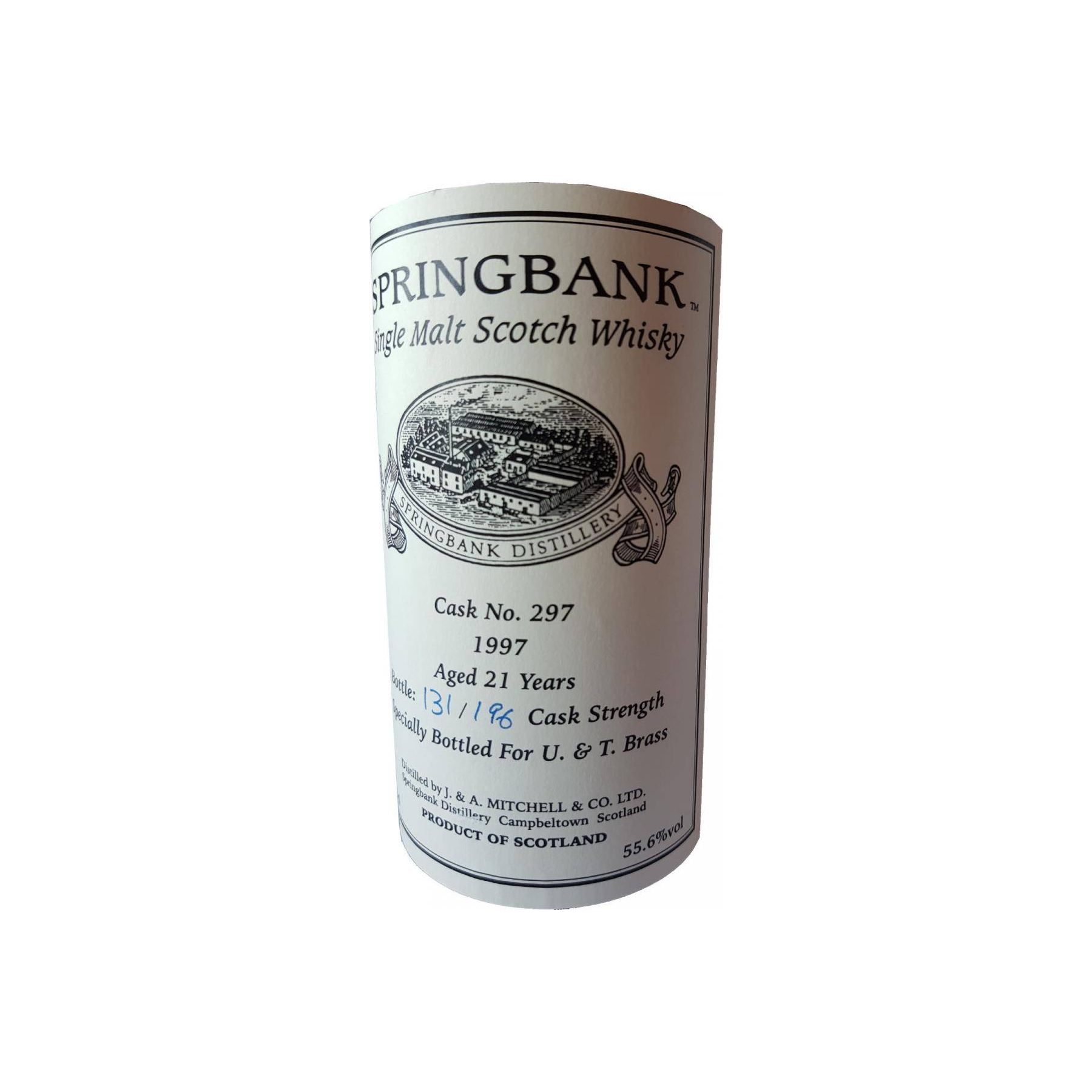 Springbank Private Bottling 1997 21 Years Single Malt Whisky 2
