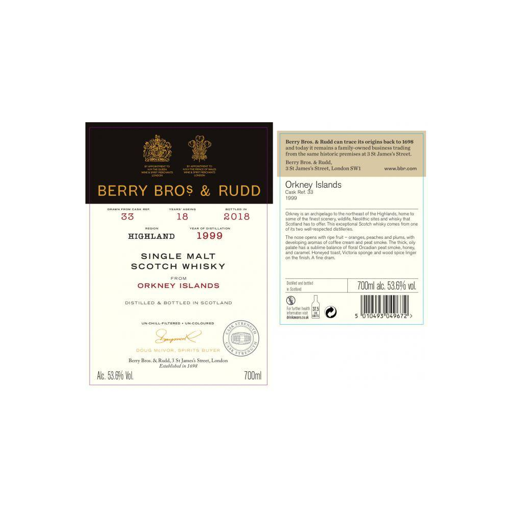 Berry Bros. & Rudd 1999 18 Years Single Malt Whisky 3