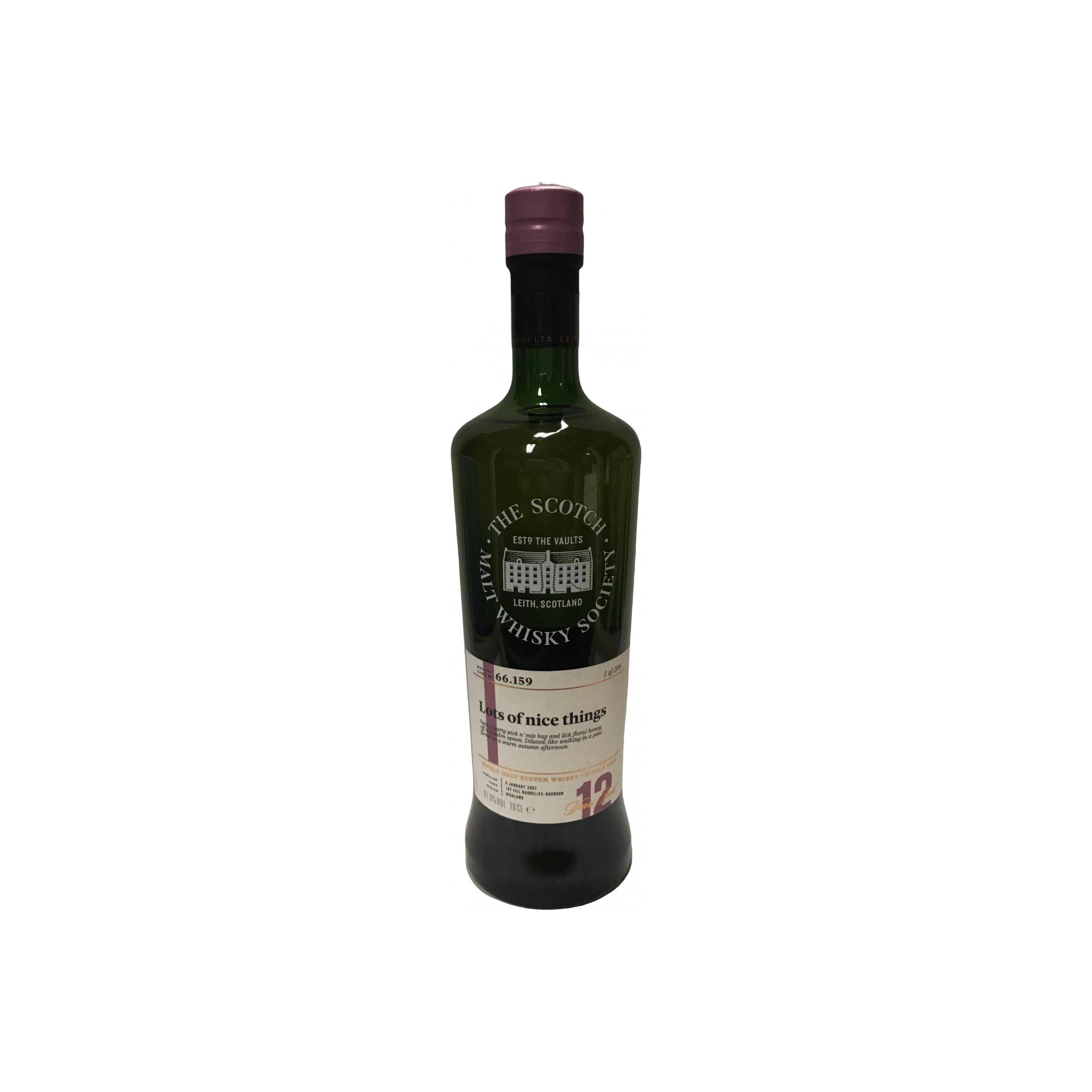 The Scotch Malt Whisky Society 2007 12 Years Single Malt Whisky