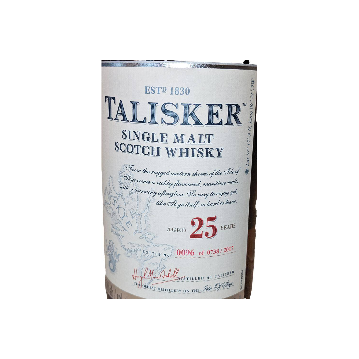 Talisker 25 Years Single Malt Whisky 2