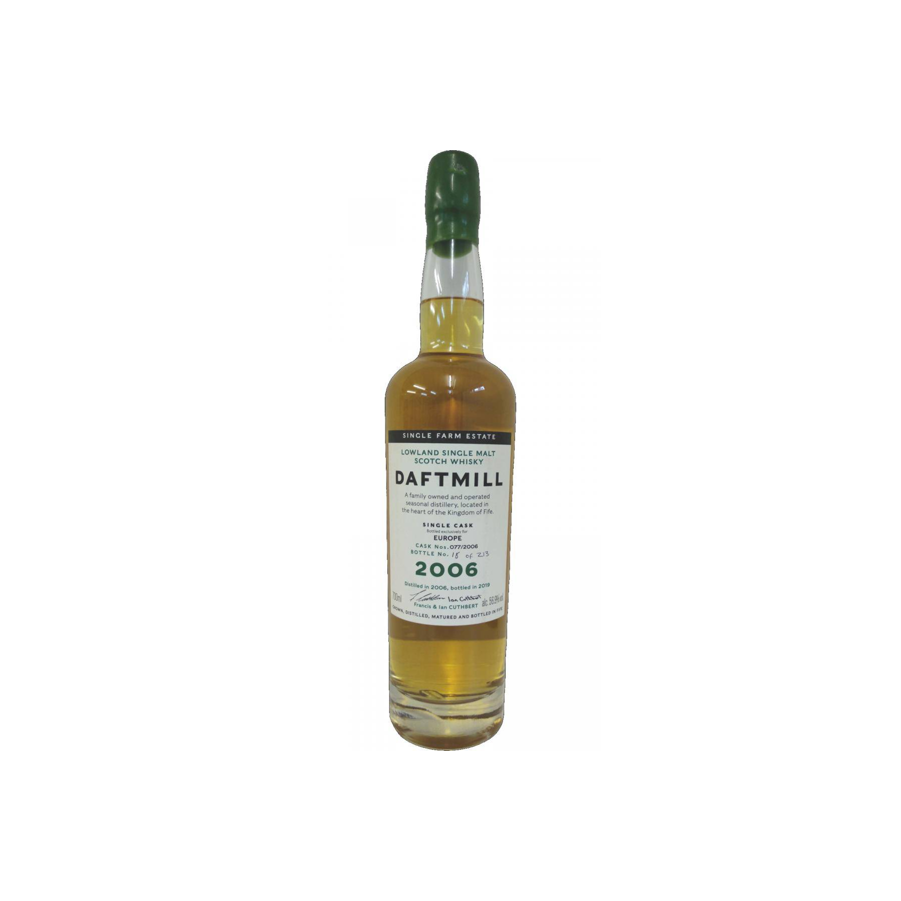 Daftmill Single Cask 2006 12 Years Single Malt Whisky