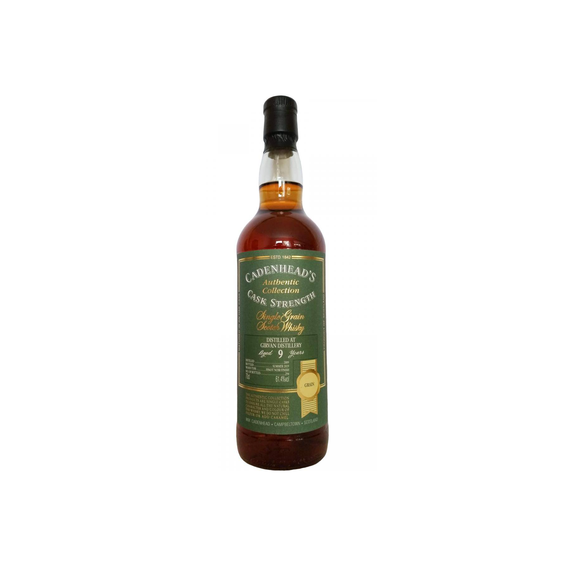 Girvan Authentic Collection 2009 9 Years Single Grain Whisky