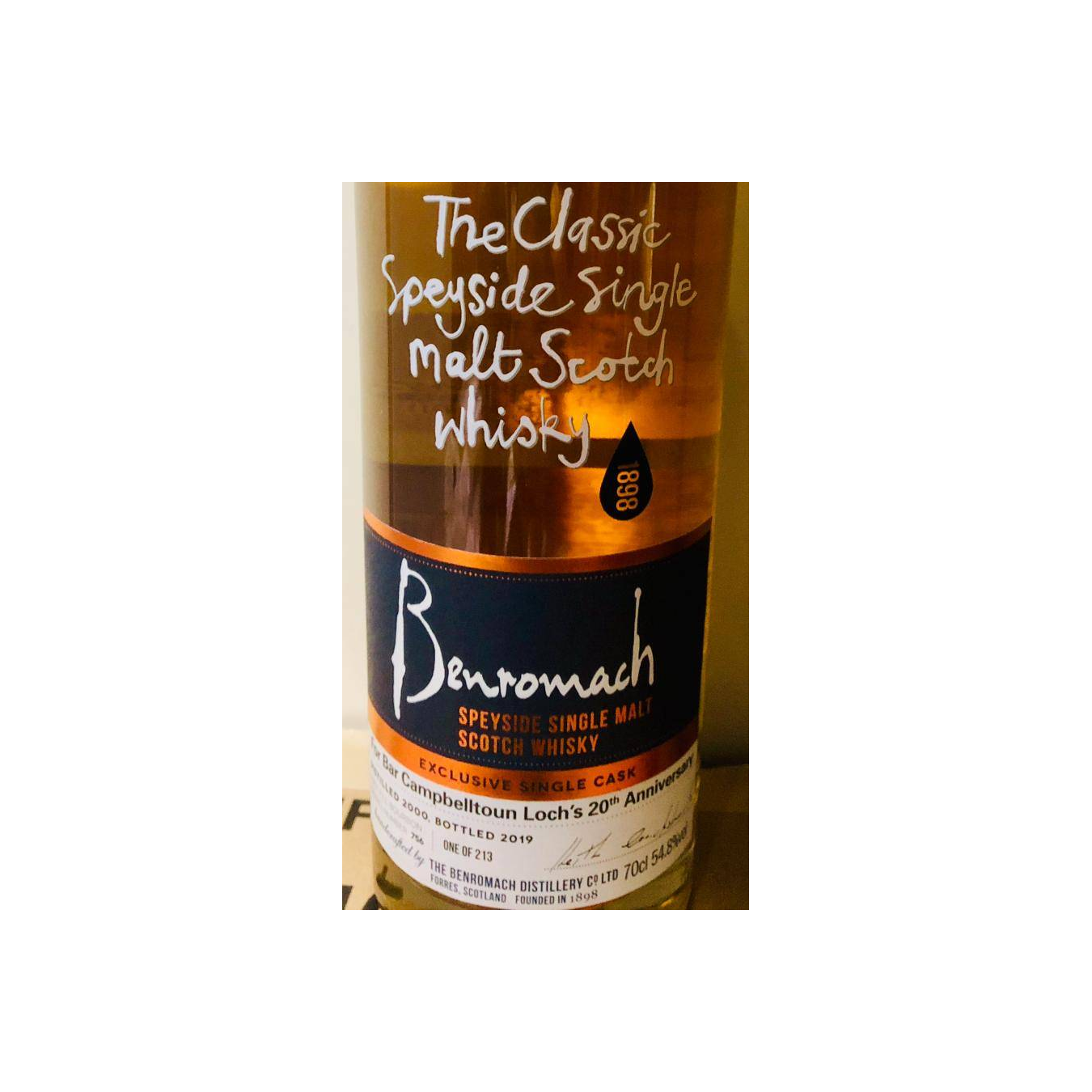 Benromach 2000 19 Years Single Malt Whisky 2