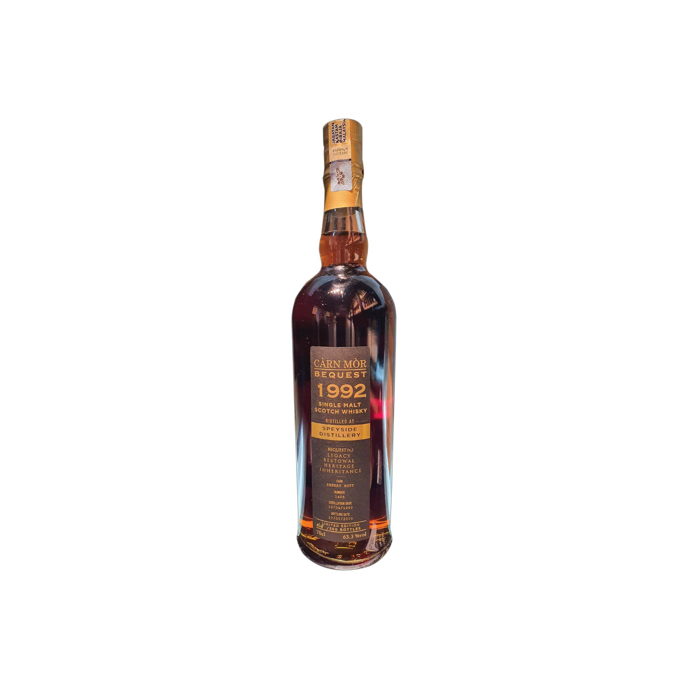 Spey 1992 27 Years Single Malt Whisky