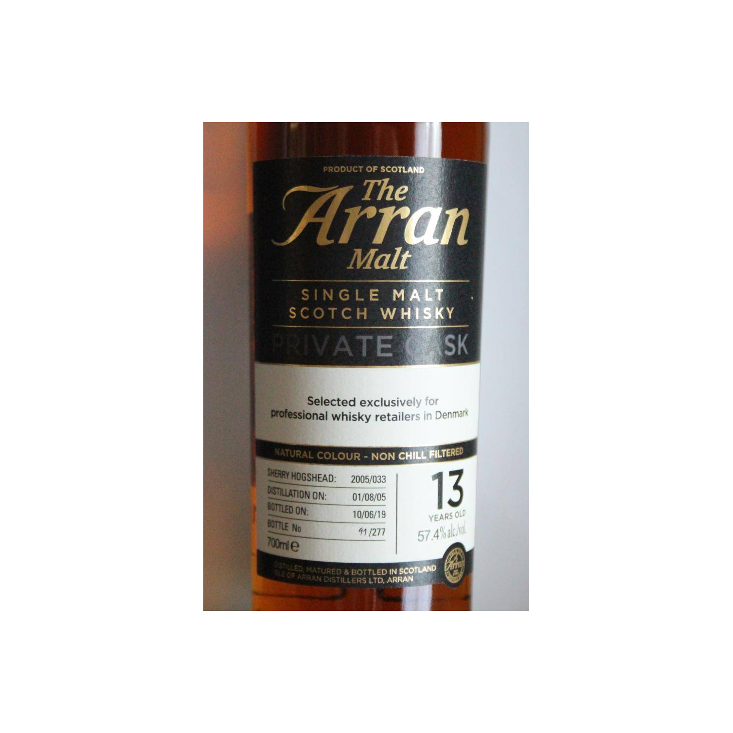 Arran Private Cask 2005 13 Years Single Malt Whisky 2