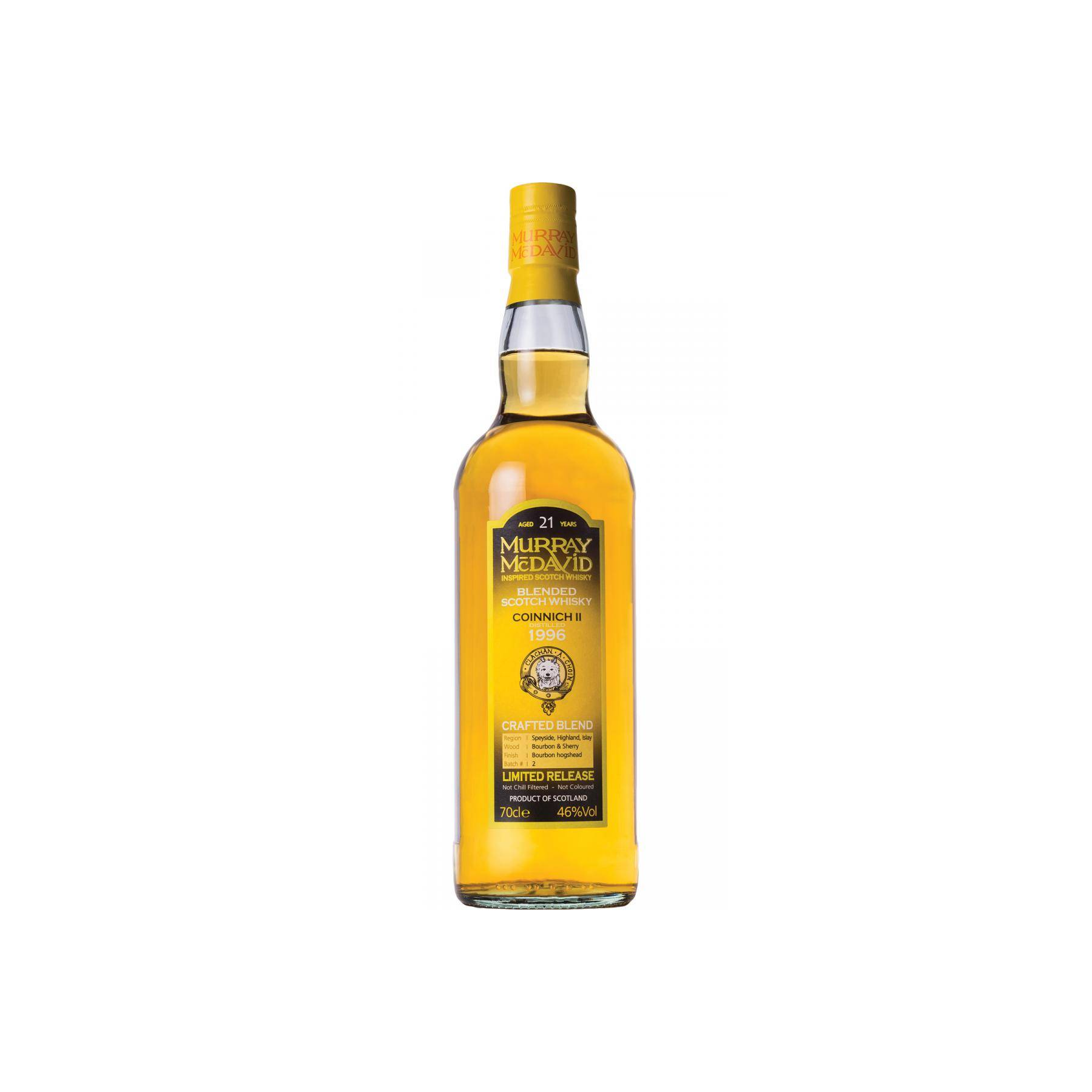 Murray McDavid 1996 21 Years Blended Whisky 2