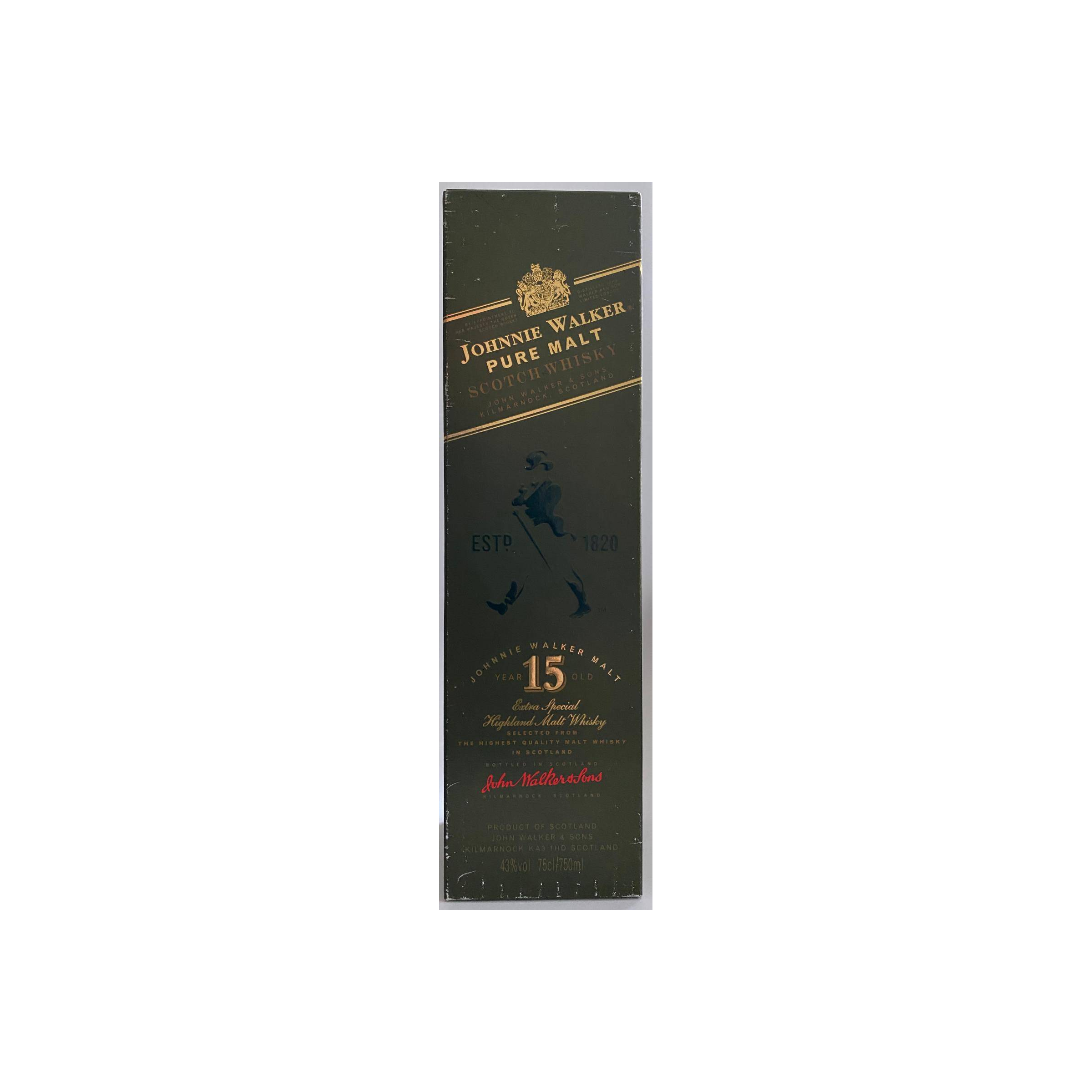 Johnnie Walker 15 Years Blended Malt Whisky 3
