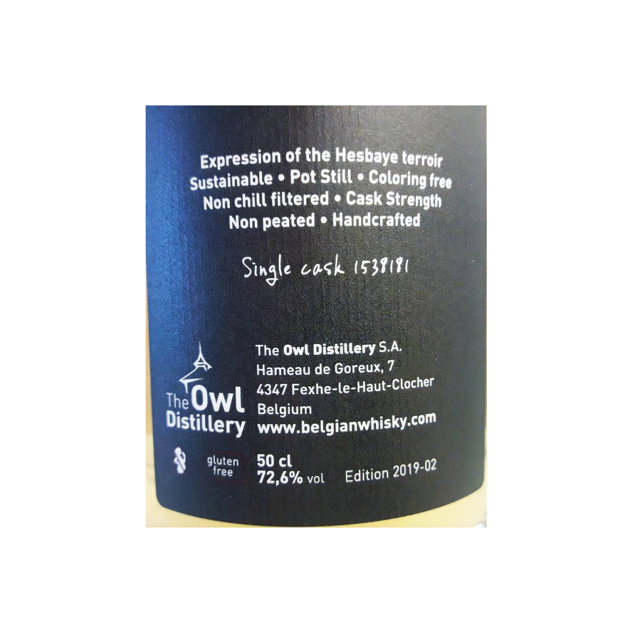 Belgian Owl Single Malt Whisky