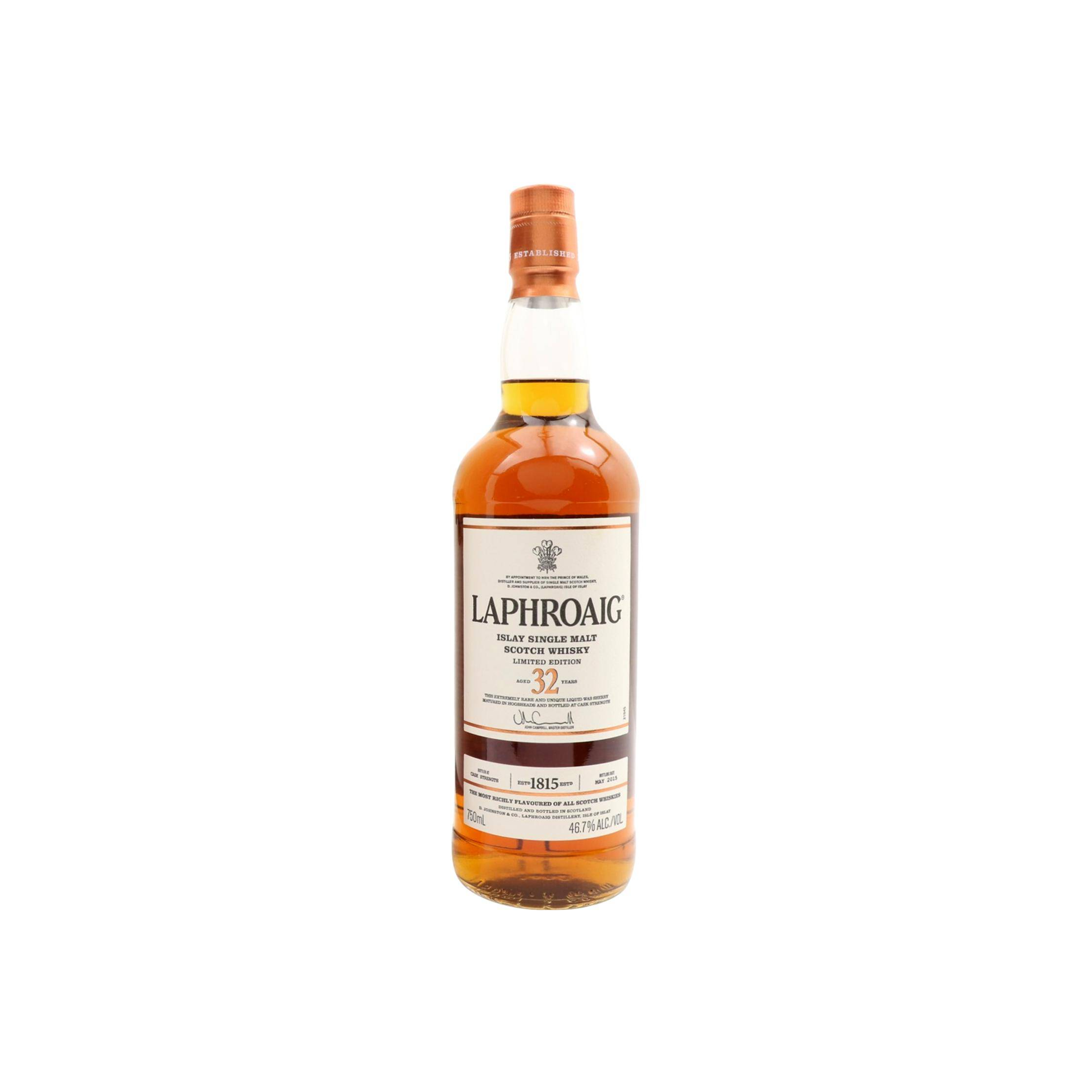 Laphroaig Limited Edition 32 Years Single Malt Whisky