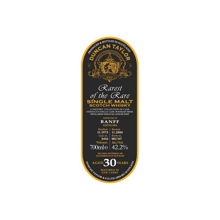 Banff 1975 30 Years Single Malt Whisky 2