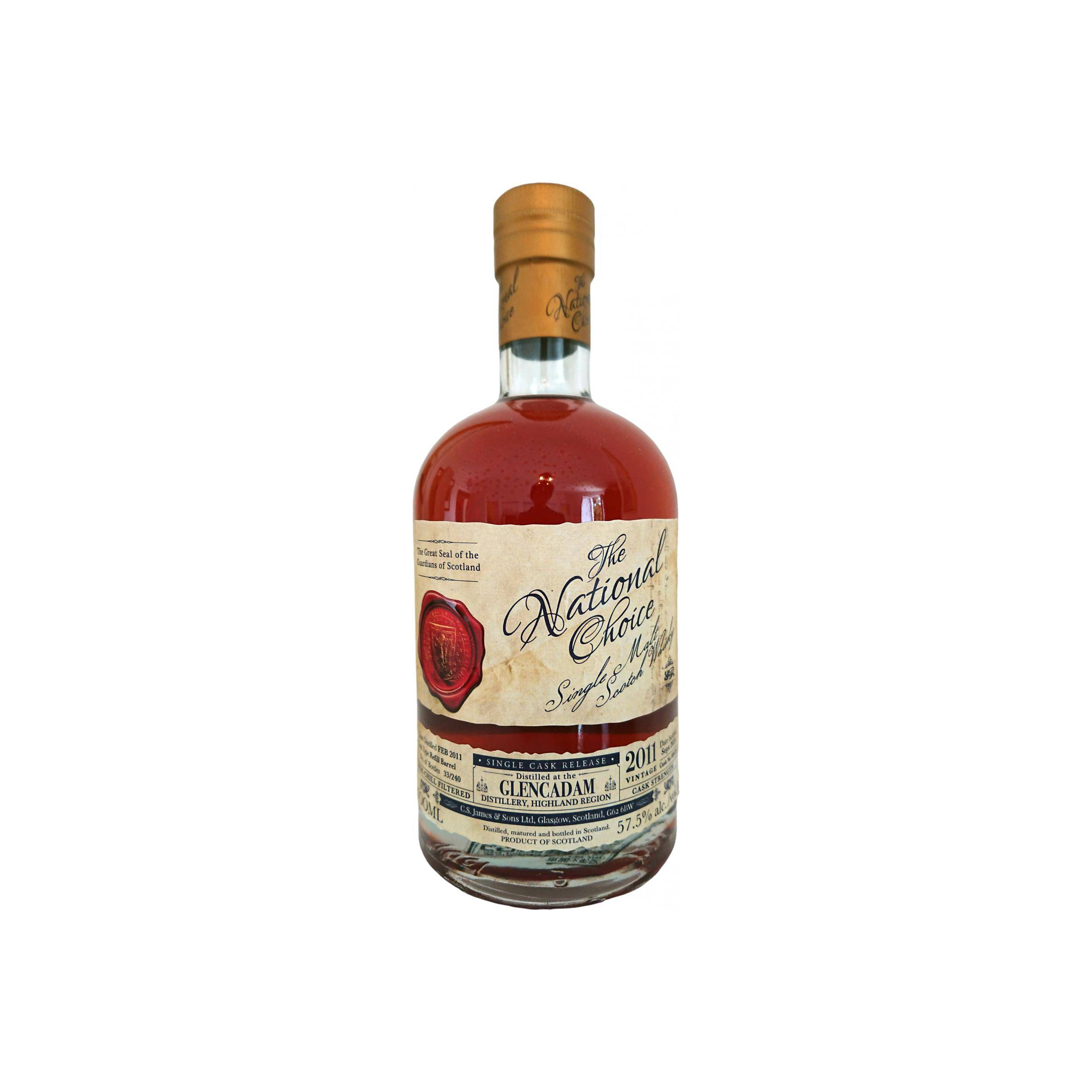 Glencadam 2011 8 Years Single Malt Whisky