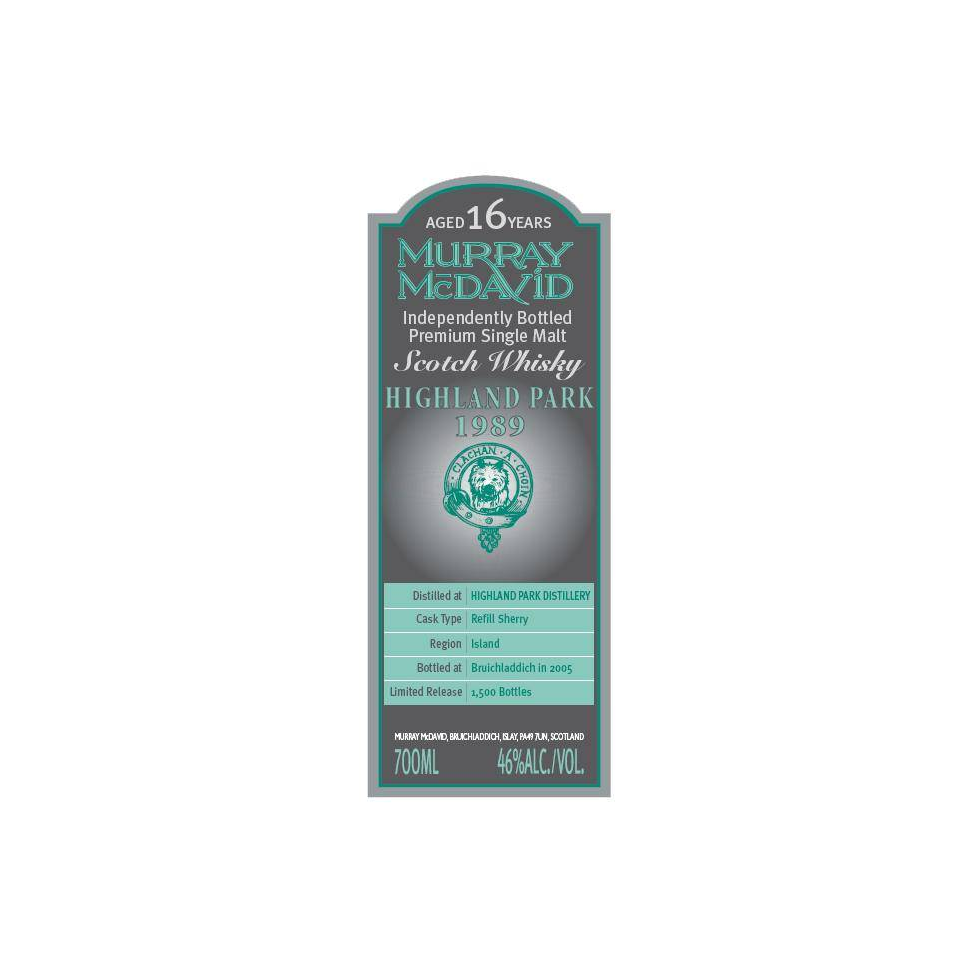Highland Park 1989 16 Years Single Malt Whisky 2