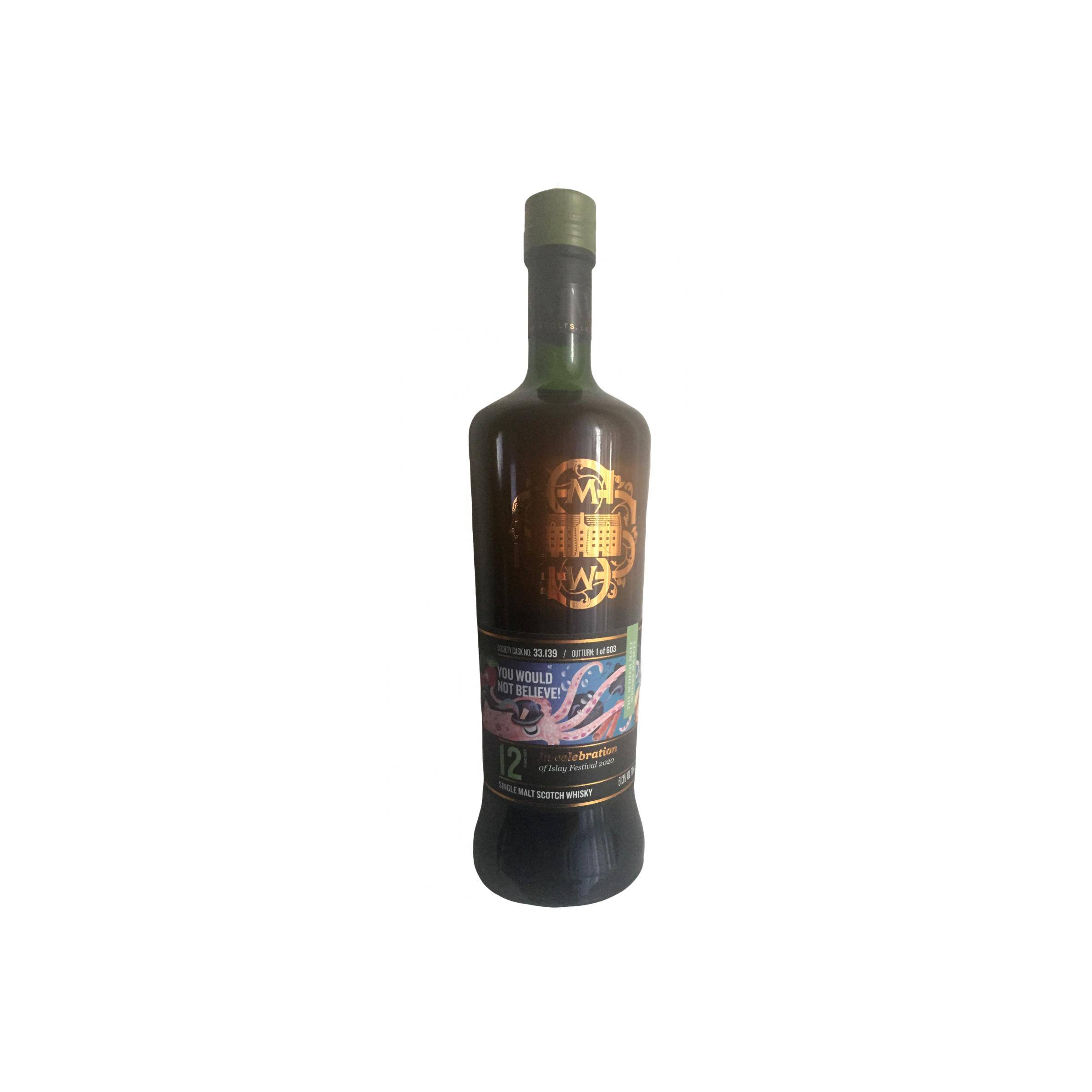 The Scotch Malt Whisky Society 2007 12 Years Single Malt Whisky