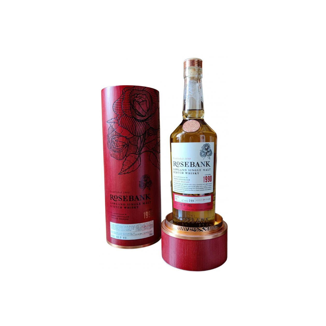 Rosebank 1990 29 Years Single Malt Whisky 2