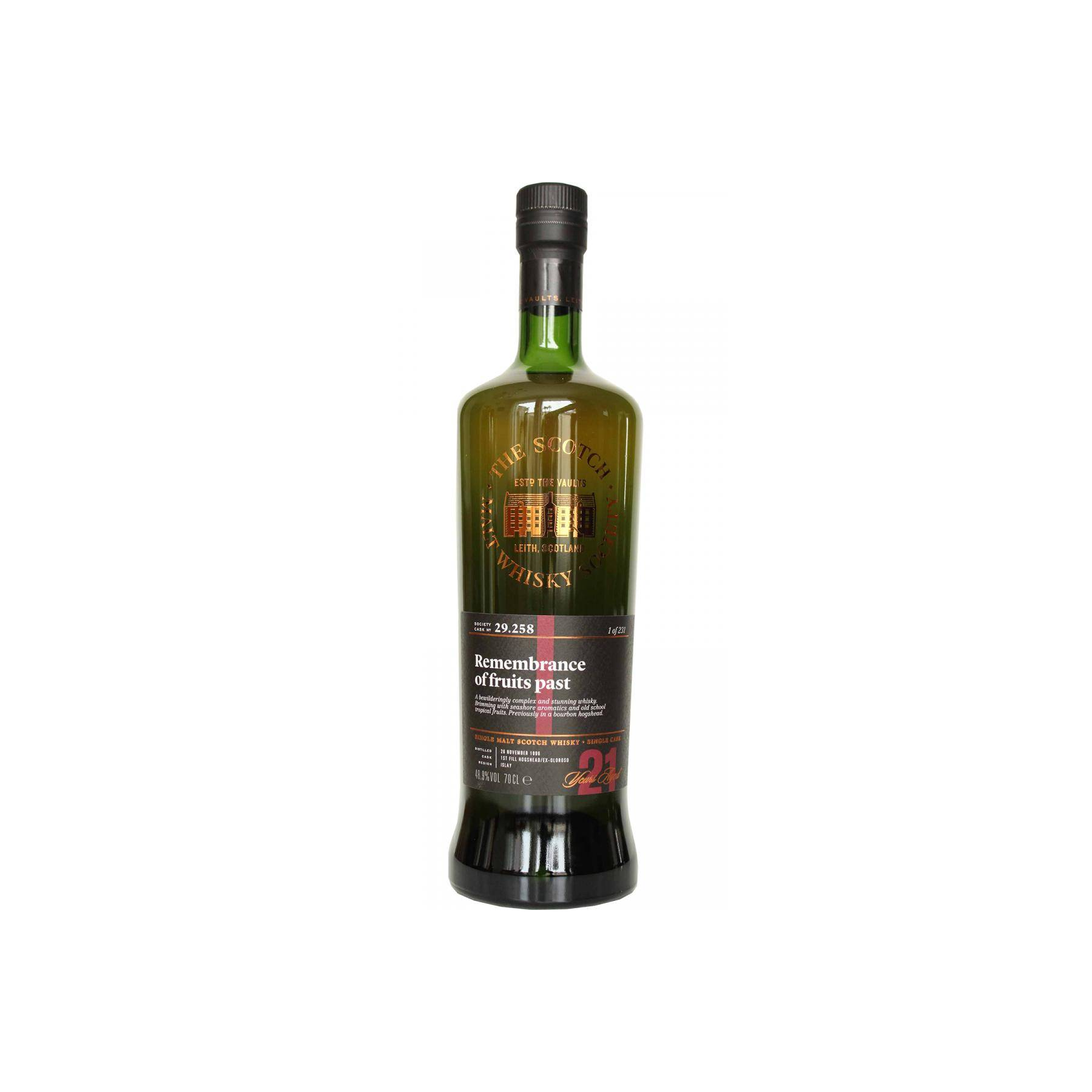 The Scotch Malt Whisky Society 1996 21 Years Single Malt Whisky