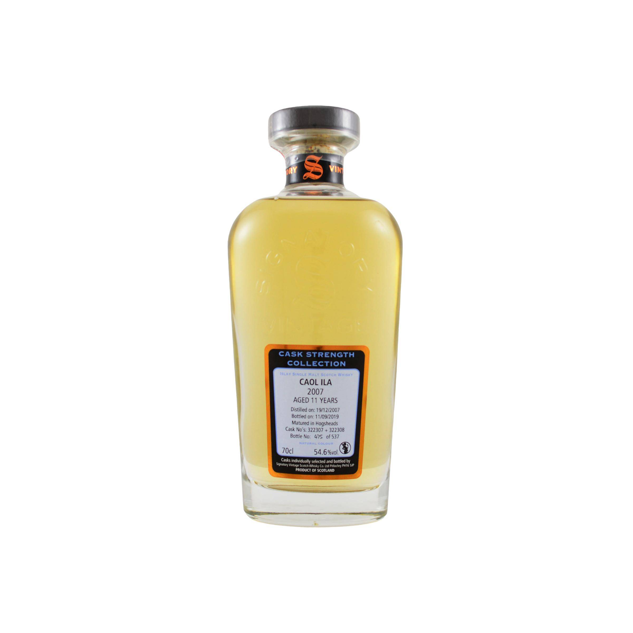 Caol Ila Cask Strength Collection 2007 11 Years Single Malt Whisky