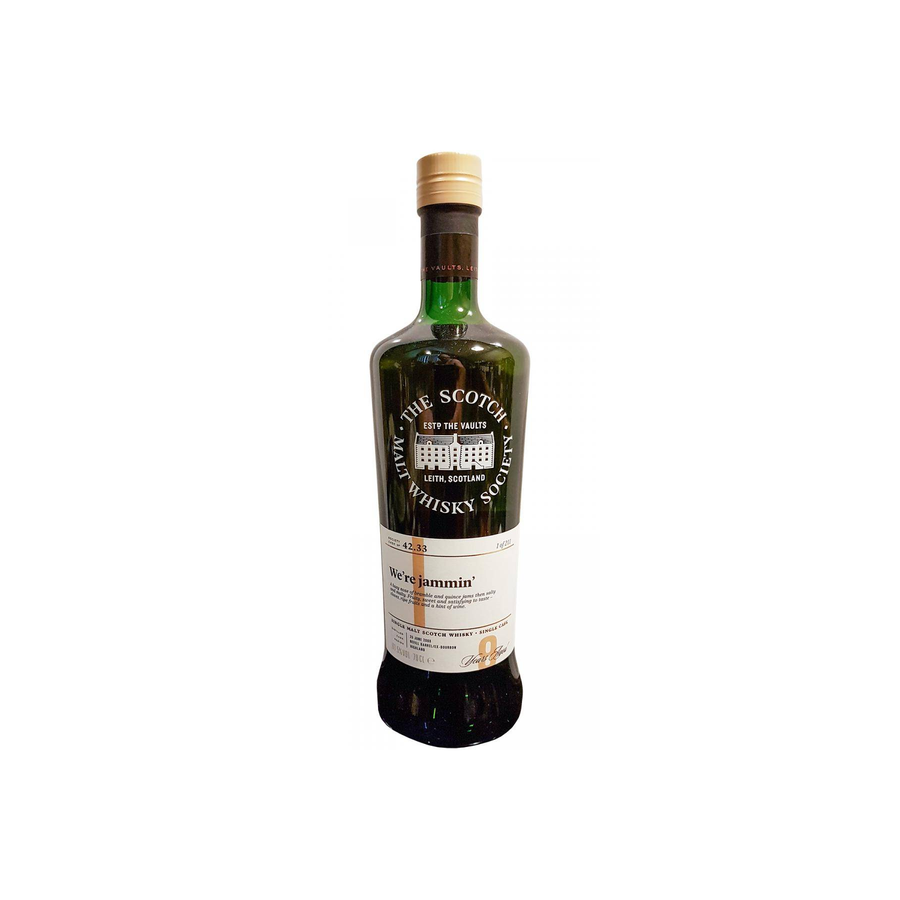 The Scotch Malt Whisky Society 2008 9 Years Single Malt Whisky