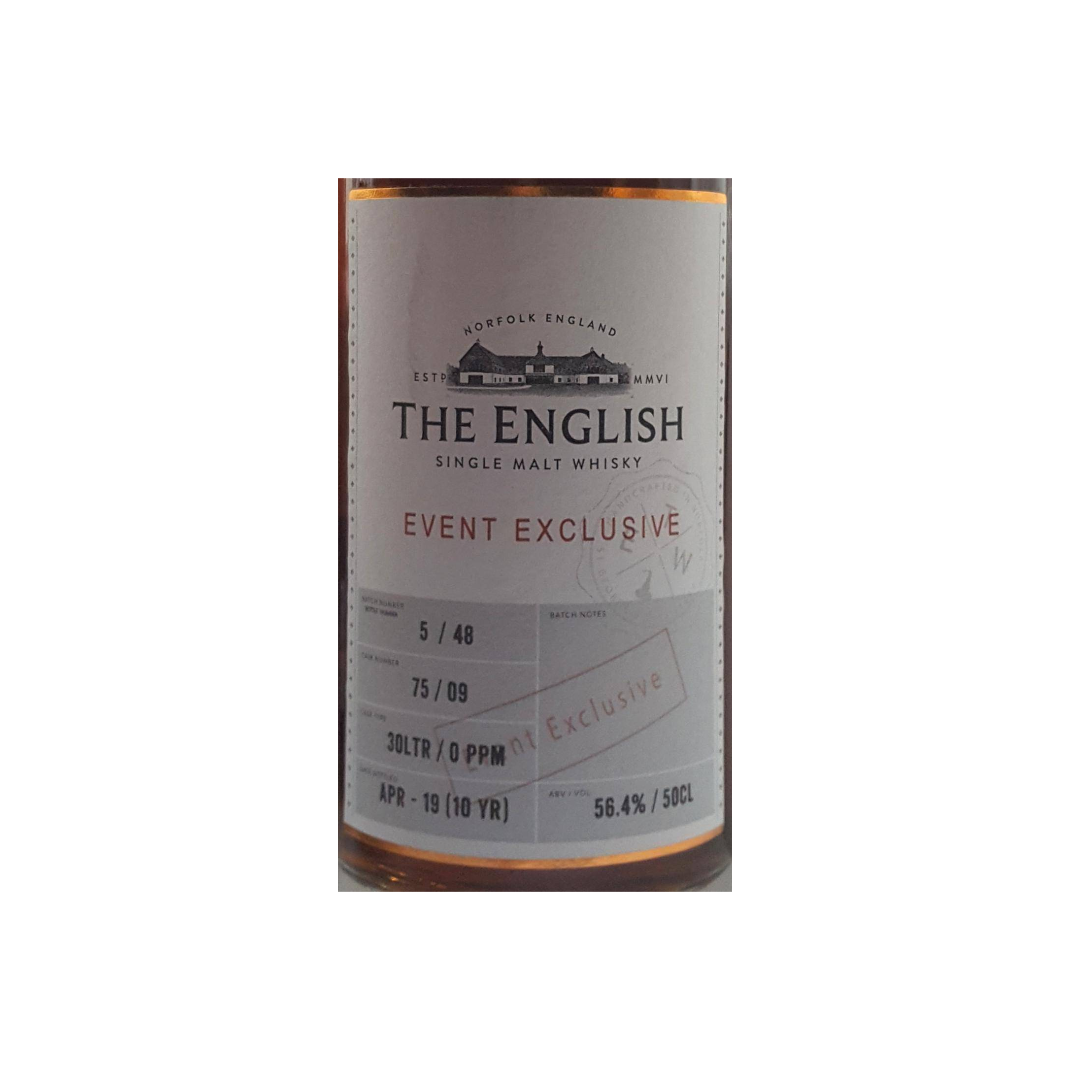 The English Whisky 10-year-old 2