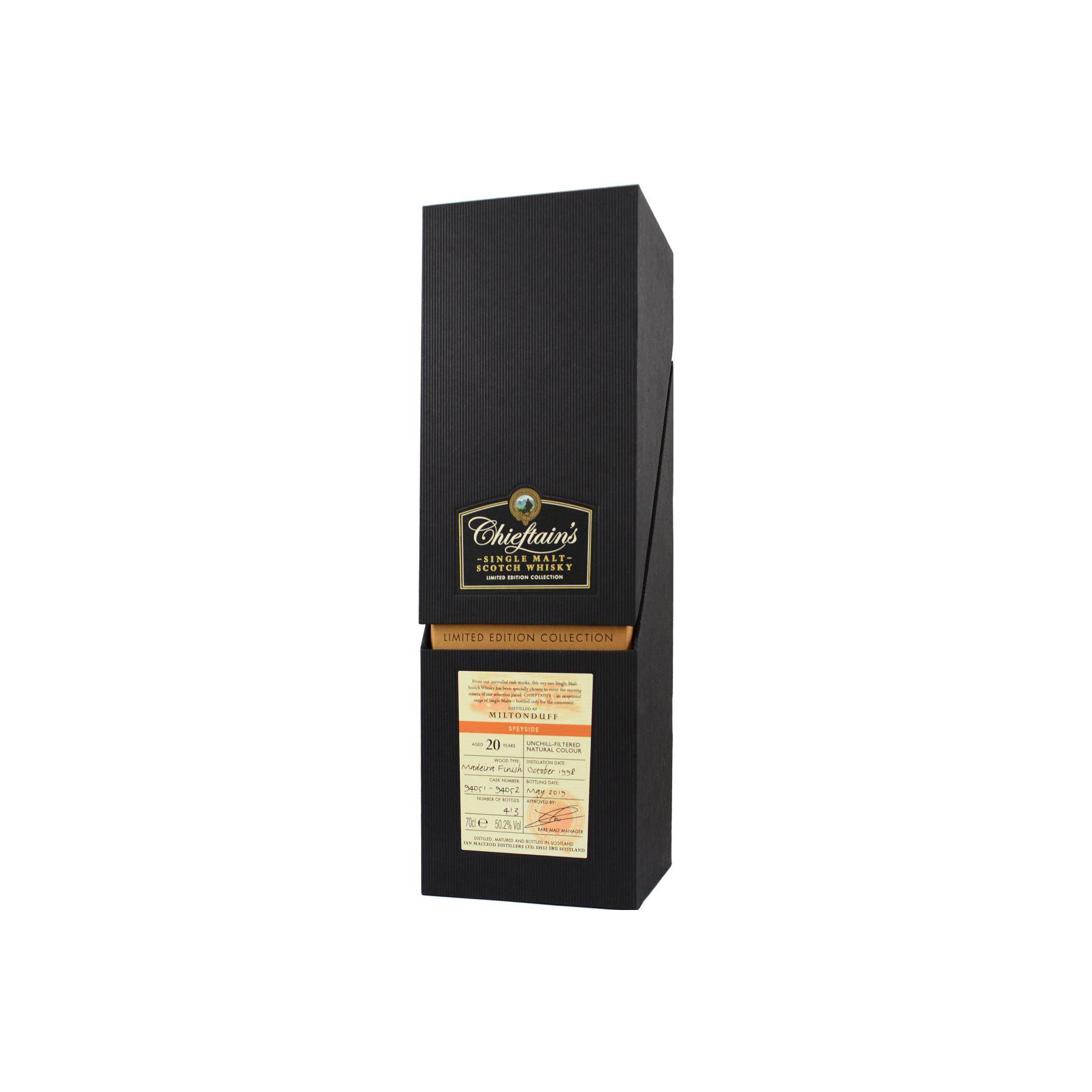 Miltonduff 1998 20 Years Single Malt Whisky 2
