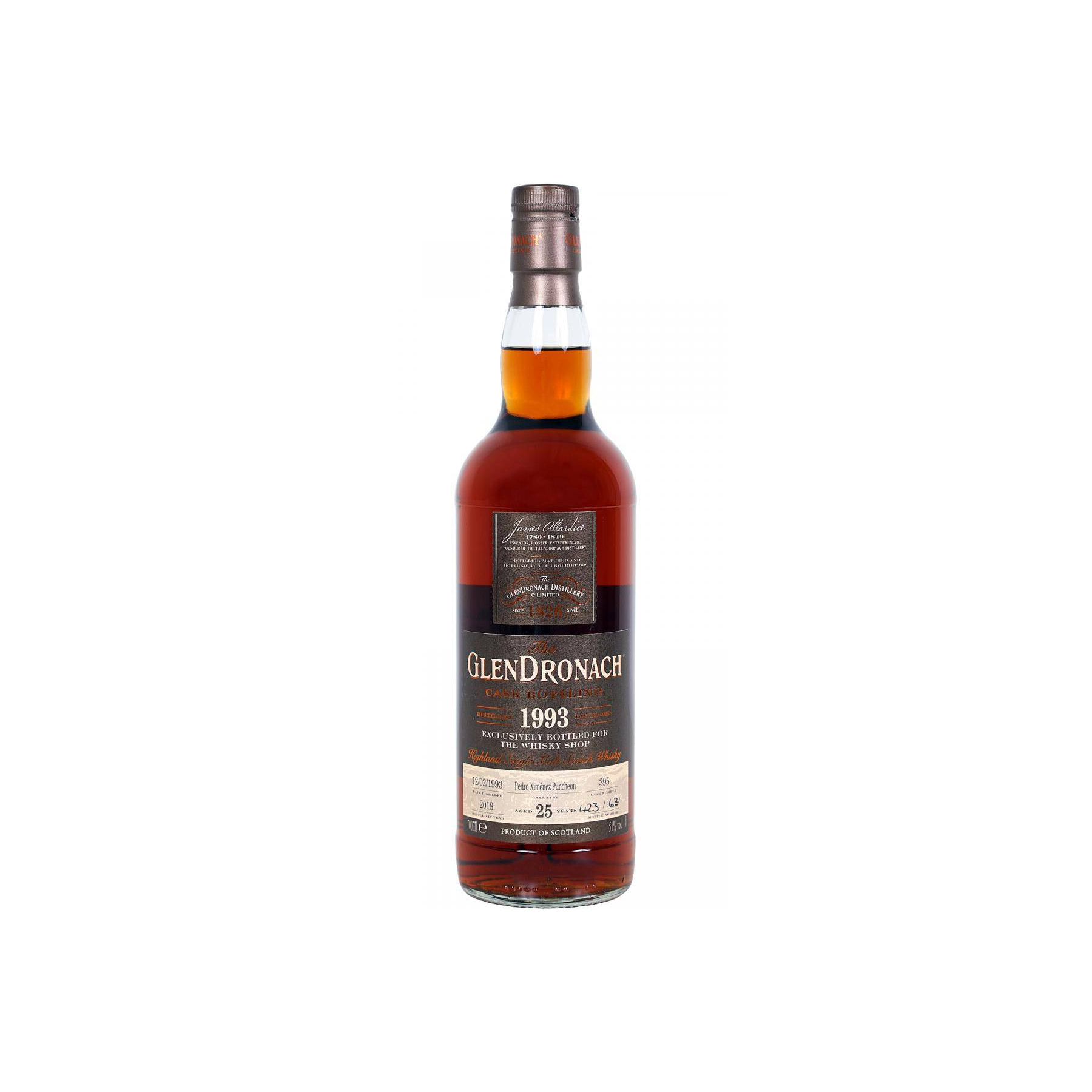 GlenDronach Single Cask 1993 25 Years Single Malt Whisky