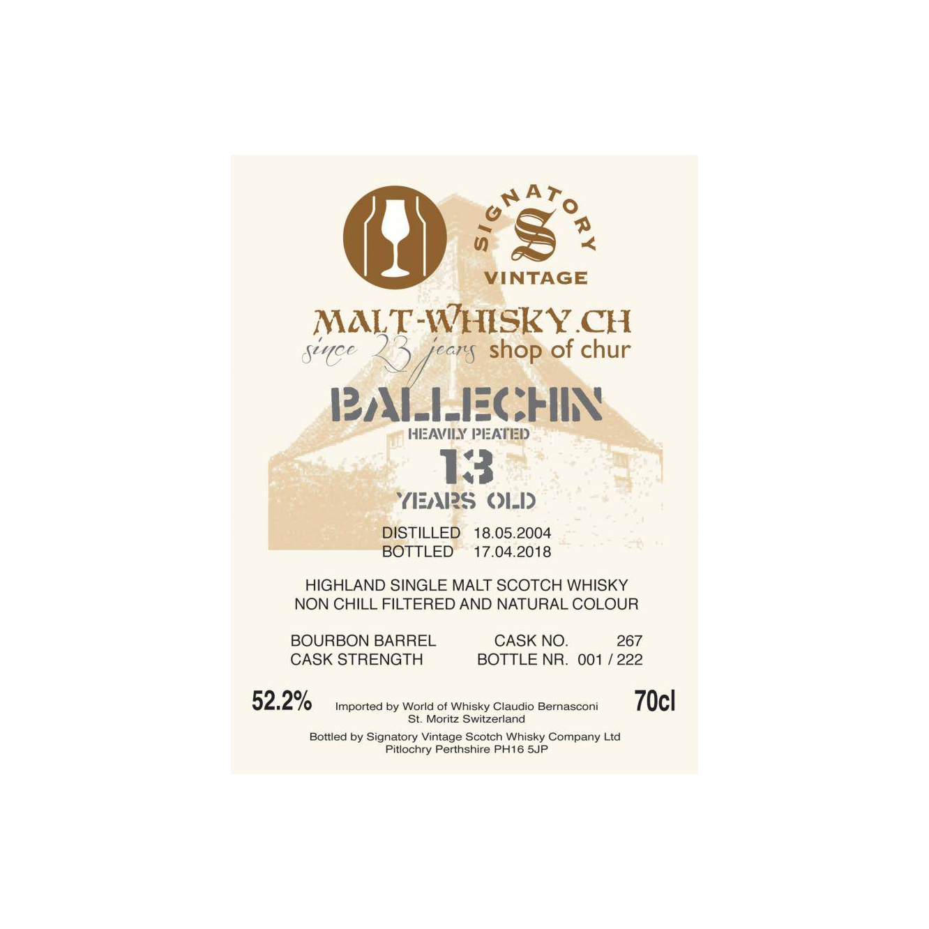 Edradour The Un-Chillfiltered Collection 2004 13 Years Single Malt Whisky 2