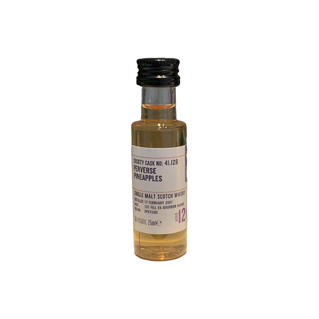 The Scotch Malt Whisky Society 2007 12 Years Single Malt Whisky 2