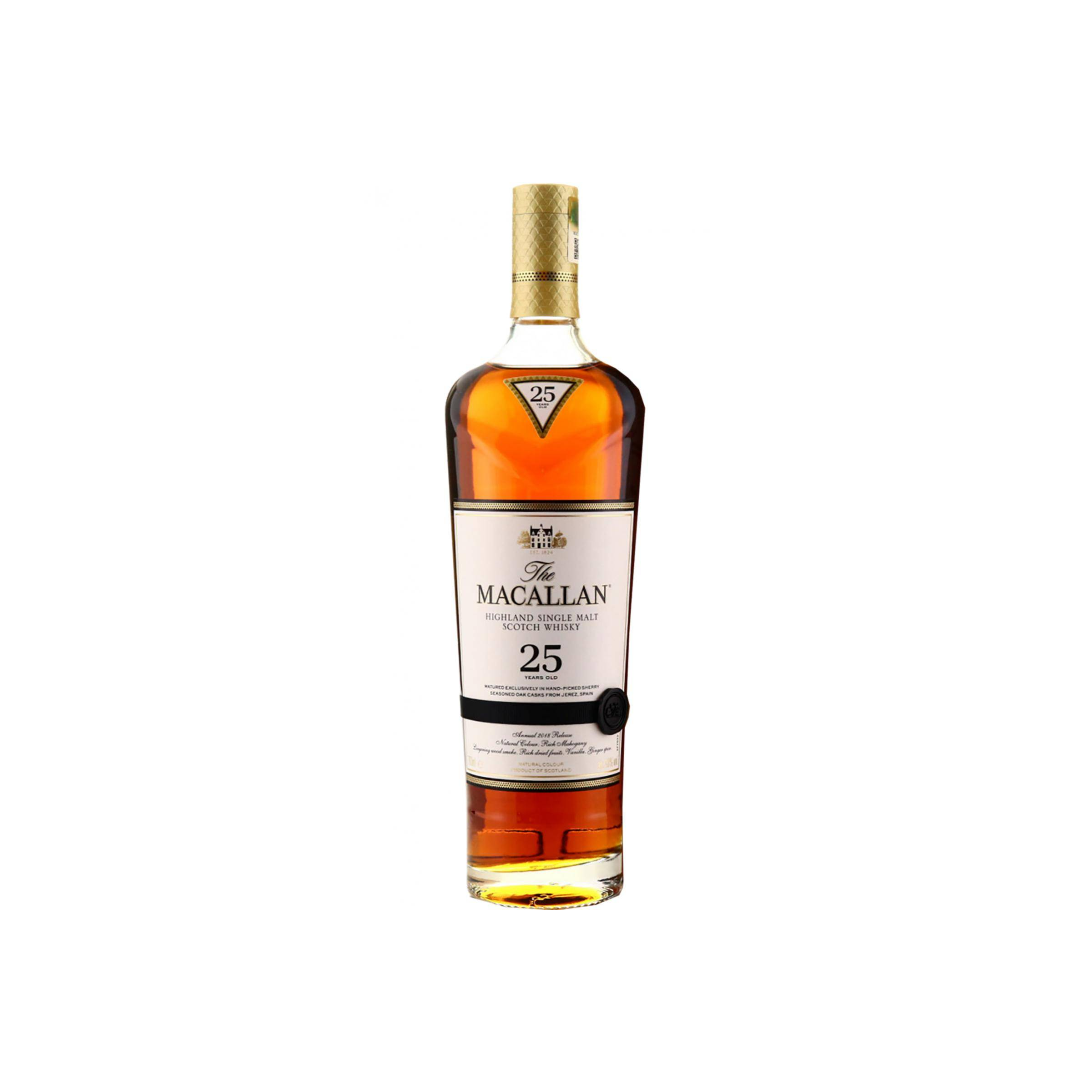 The Macallan 25 Years Single Malt Whisky